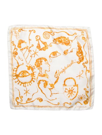Schiaparelli Silk Printed Scarf