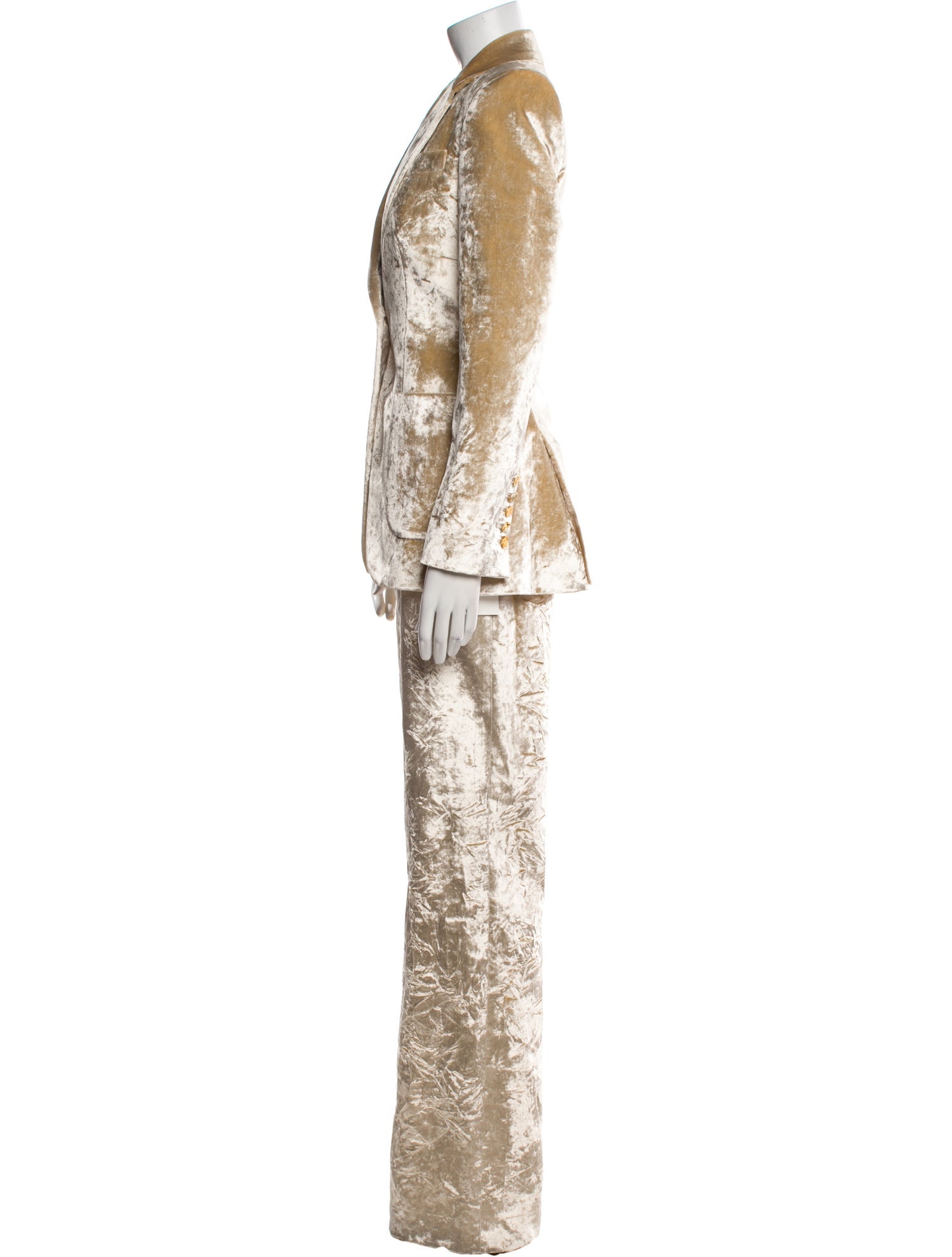 Schiaparelli 2022 Crystal Embellishments Pantsuit