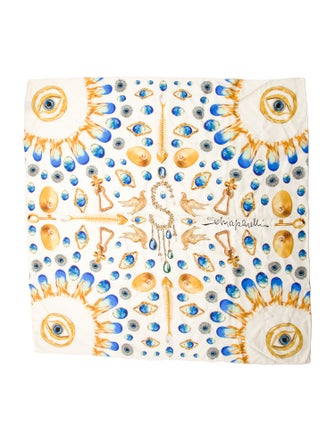 Schiaparelli Silk Printed Scarf