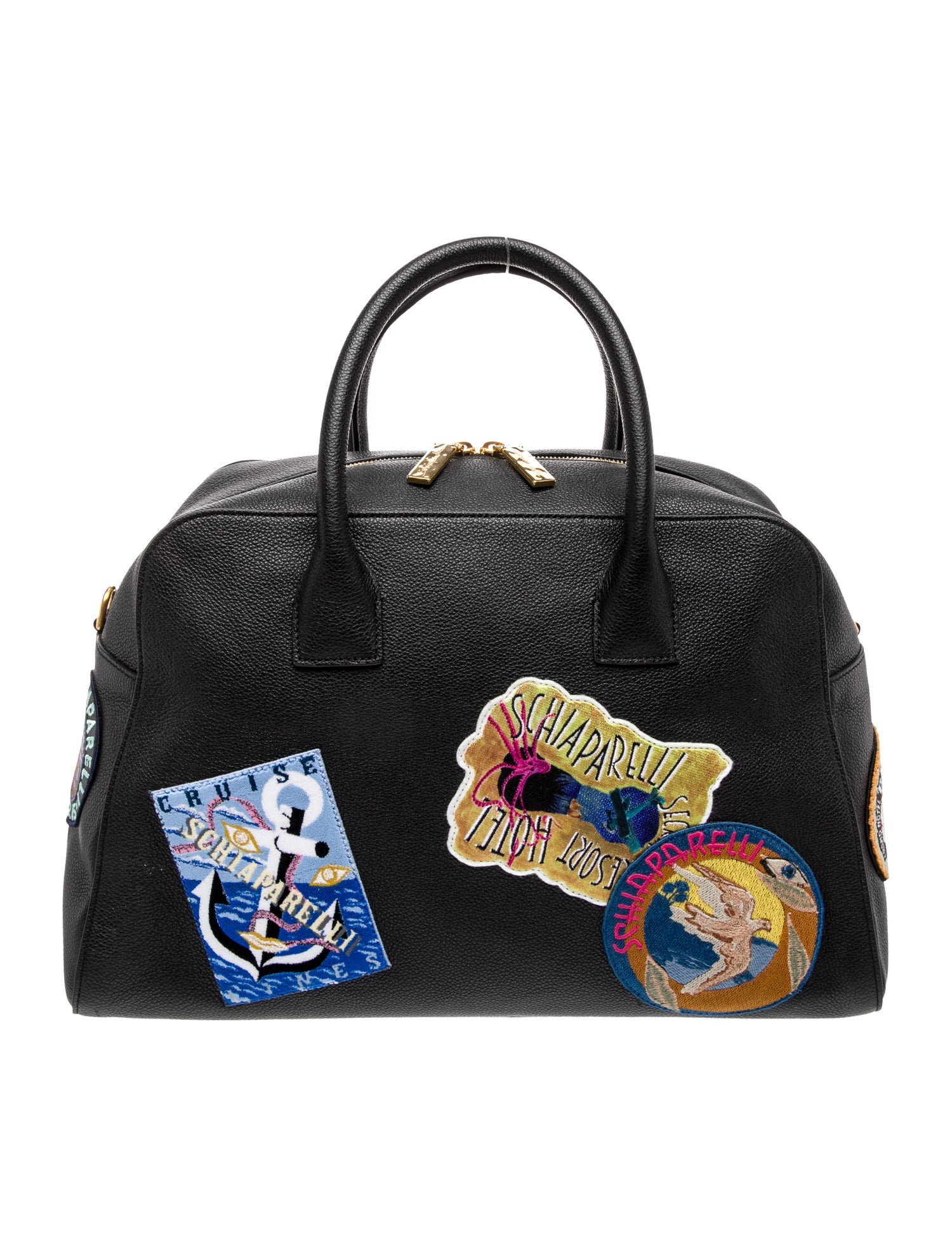 Schiaparelli Leather 24H Duffle Bag