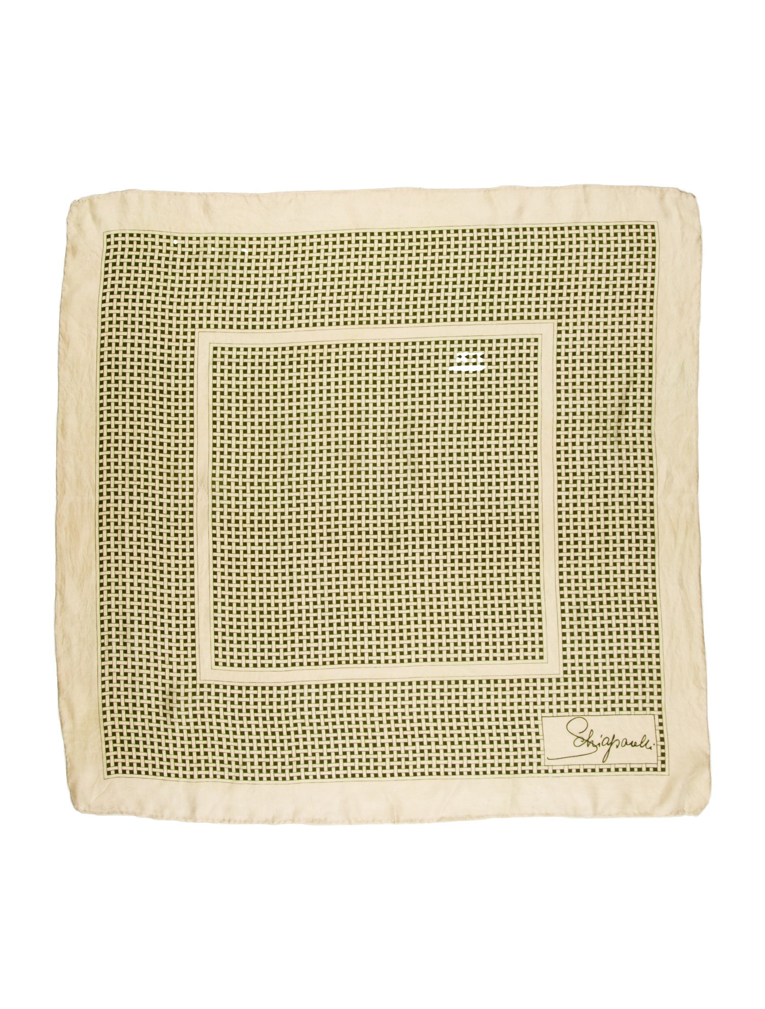 Schiaparelli Silk Printed Scarf