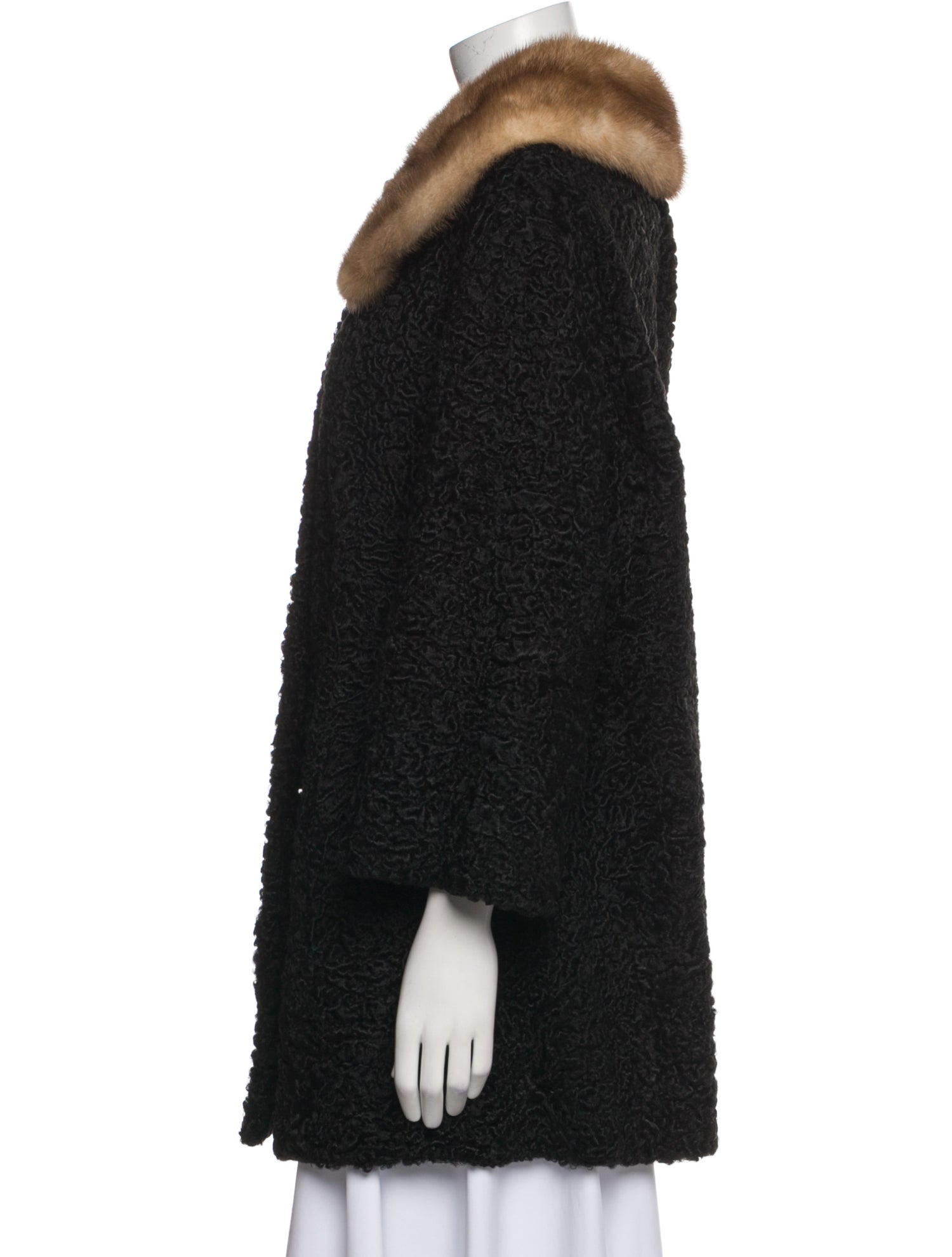 Schiaparelli Vintage Late 1950's - Early 1960's Fur Coat