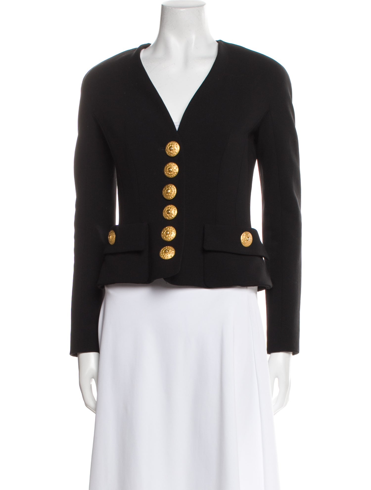 Schiaparelli Virgin Wool Evening Jacket