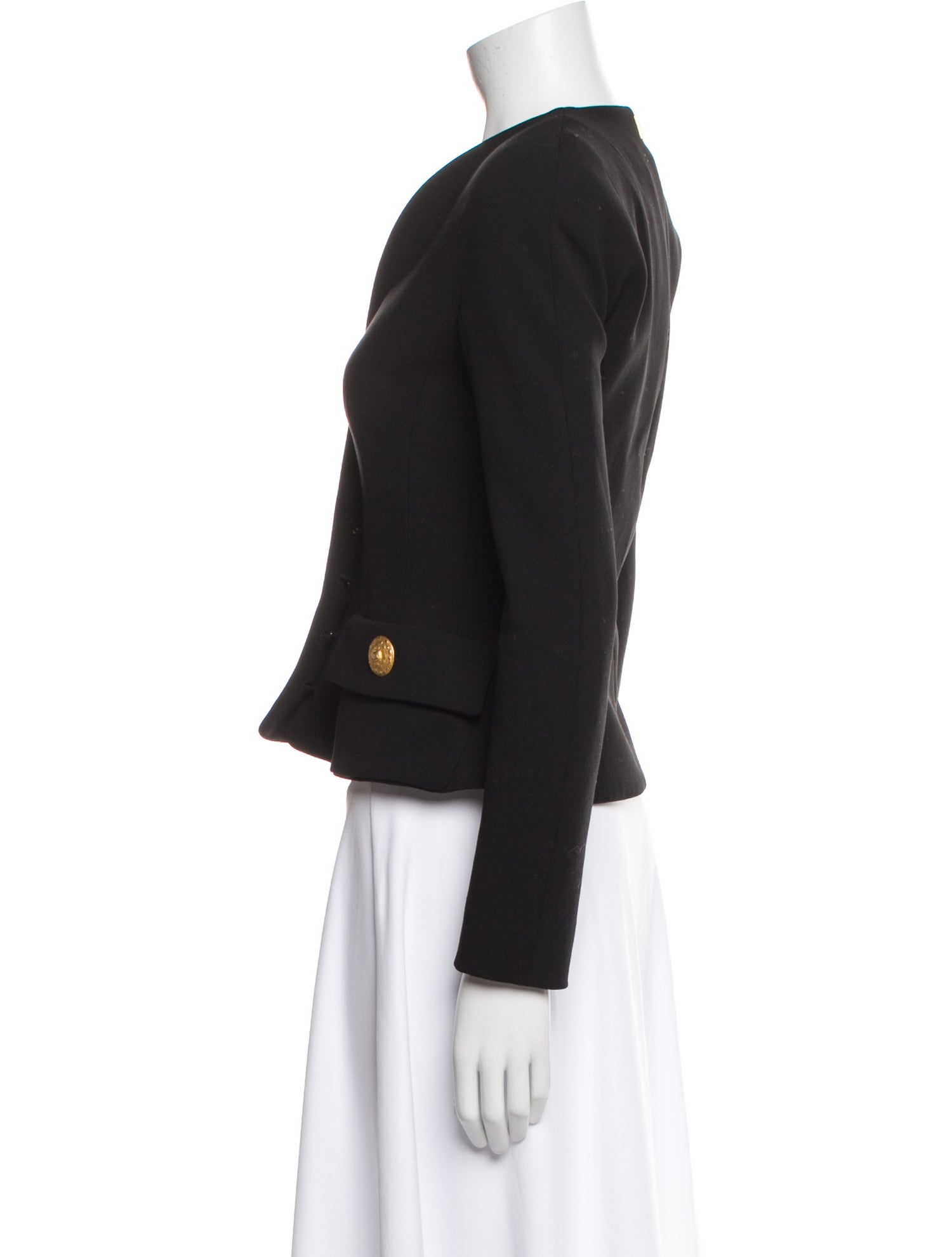 Schiaparelli Virgin Wool Evening Jacket