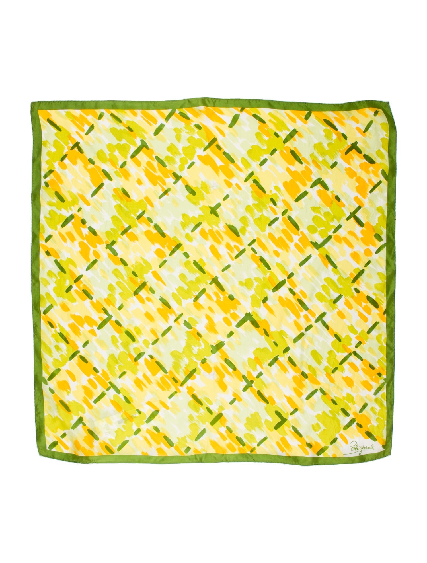 Schiaparelli Silk Printed Scarf