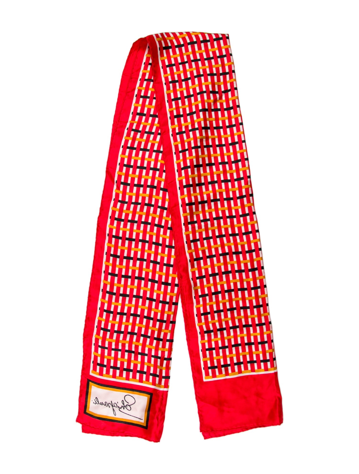 Schiaparelli Silk Printed Scarf