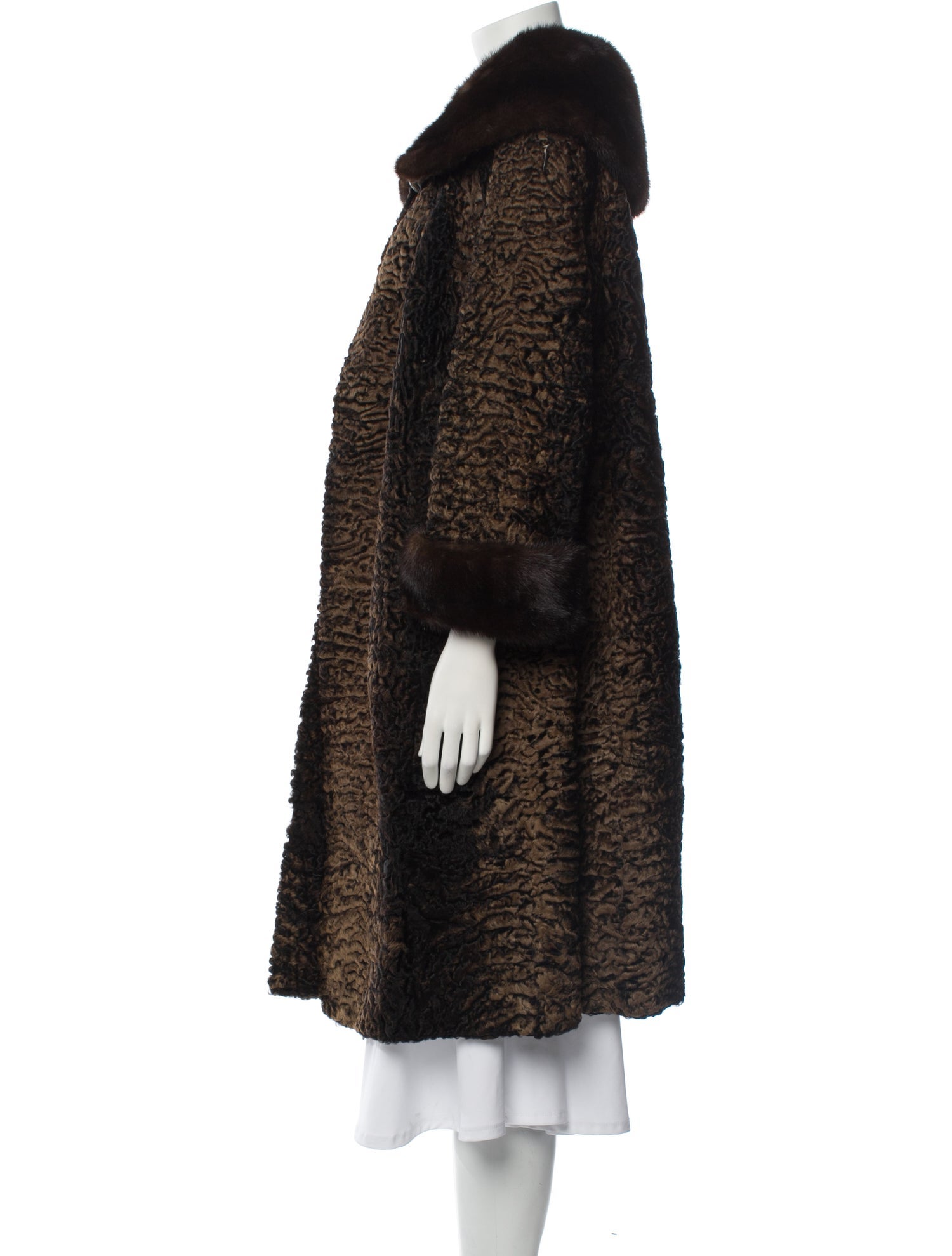 Schiaparelli Vintage Late 1950's - Early 1960's Fur Coat
