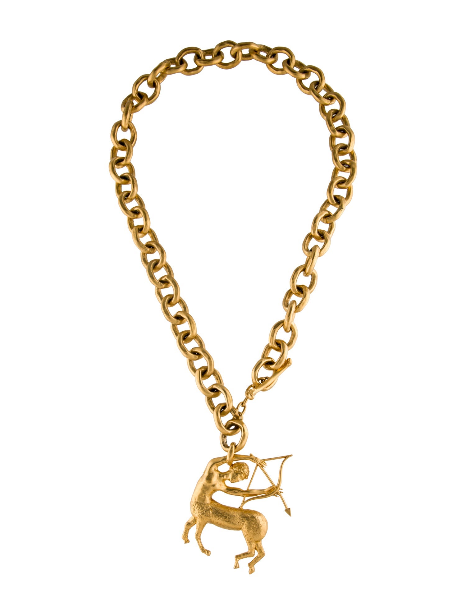 Schiaparelli Sagittarius Zodiac Pendant Necklace