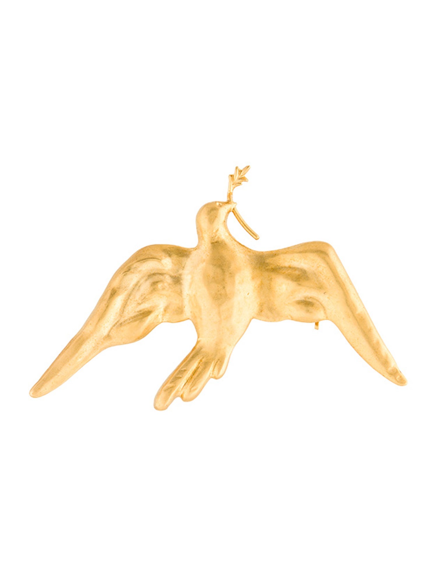 Schiaparelli Small Dove Brooch