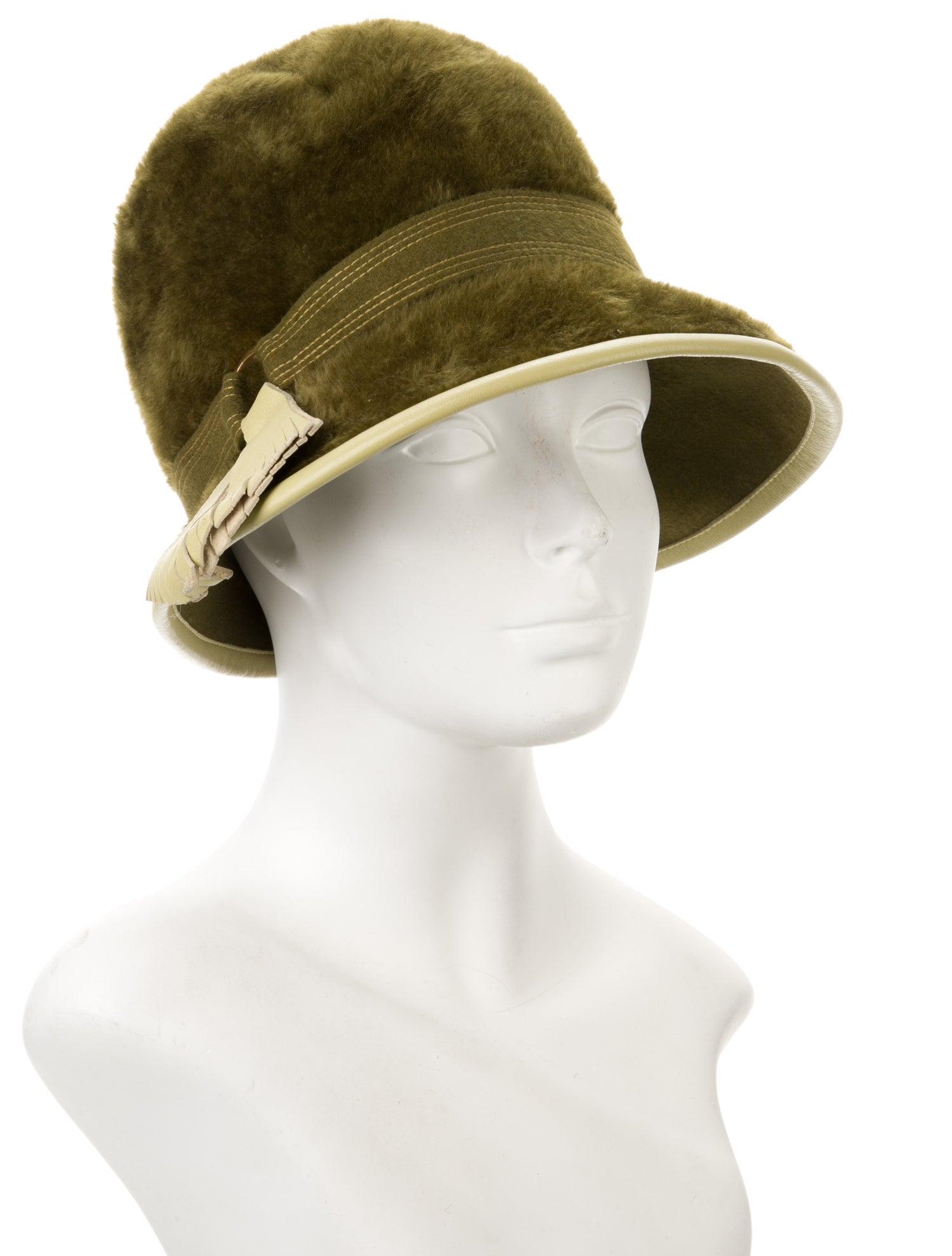 Schiaparelli Faux fur fedora
