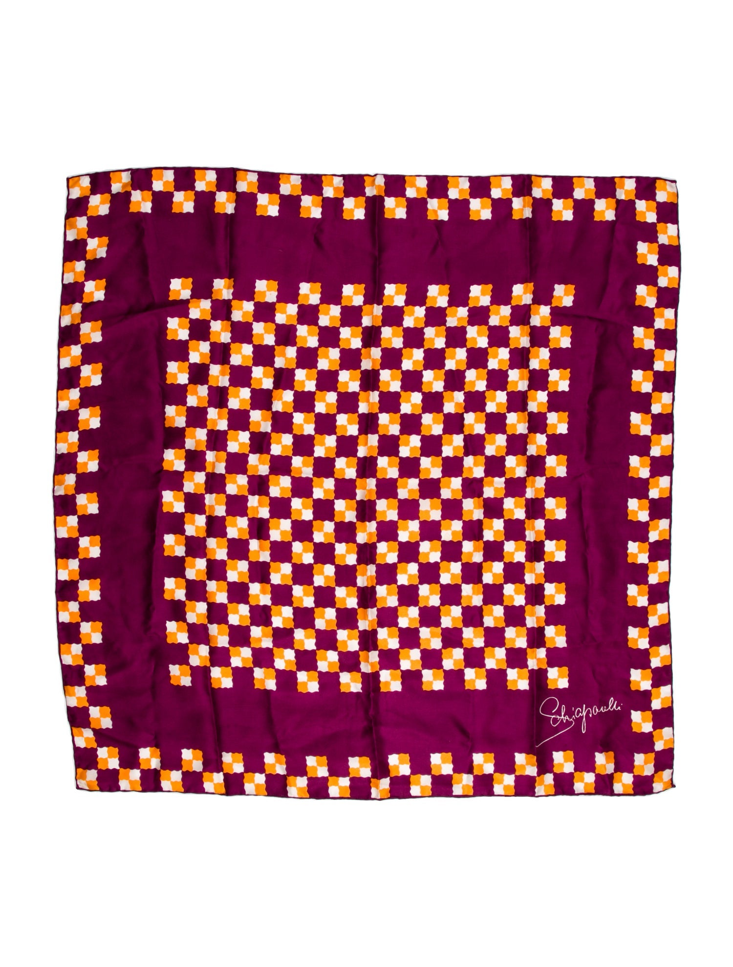 Schiaparelli Silk Printed Scarf