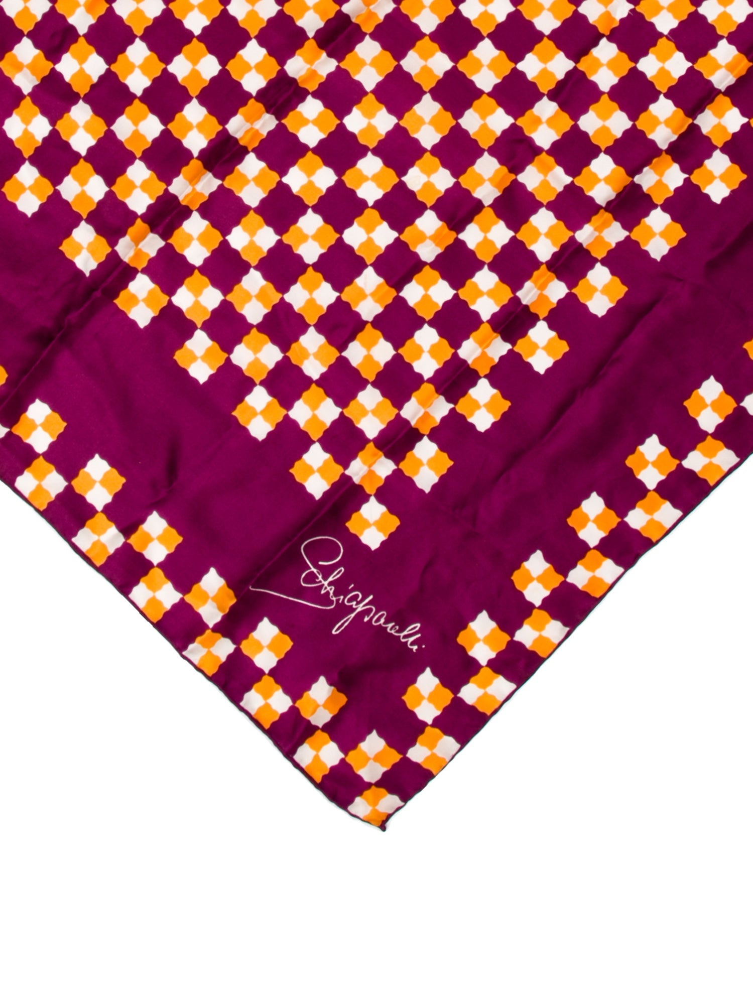 Schiaparelli Silk Printed Scarf