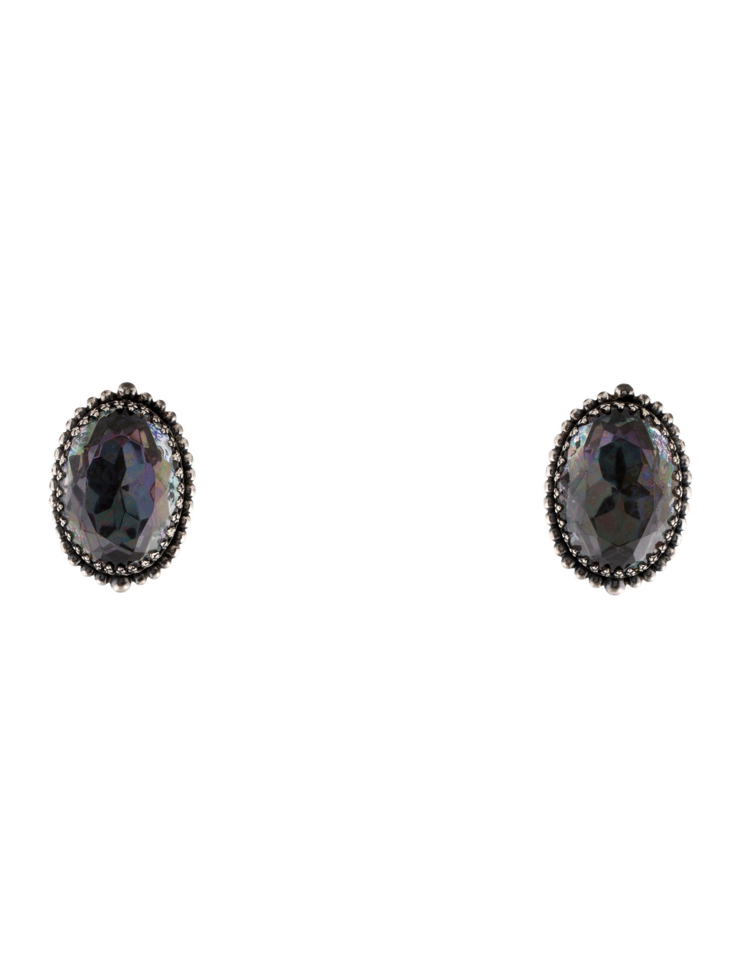 Schiaparelli Vintage Crystal Clip-On Earrings
