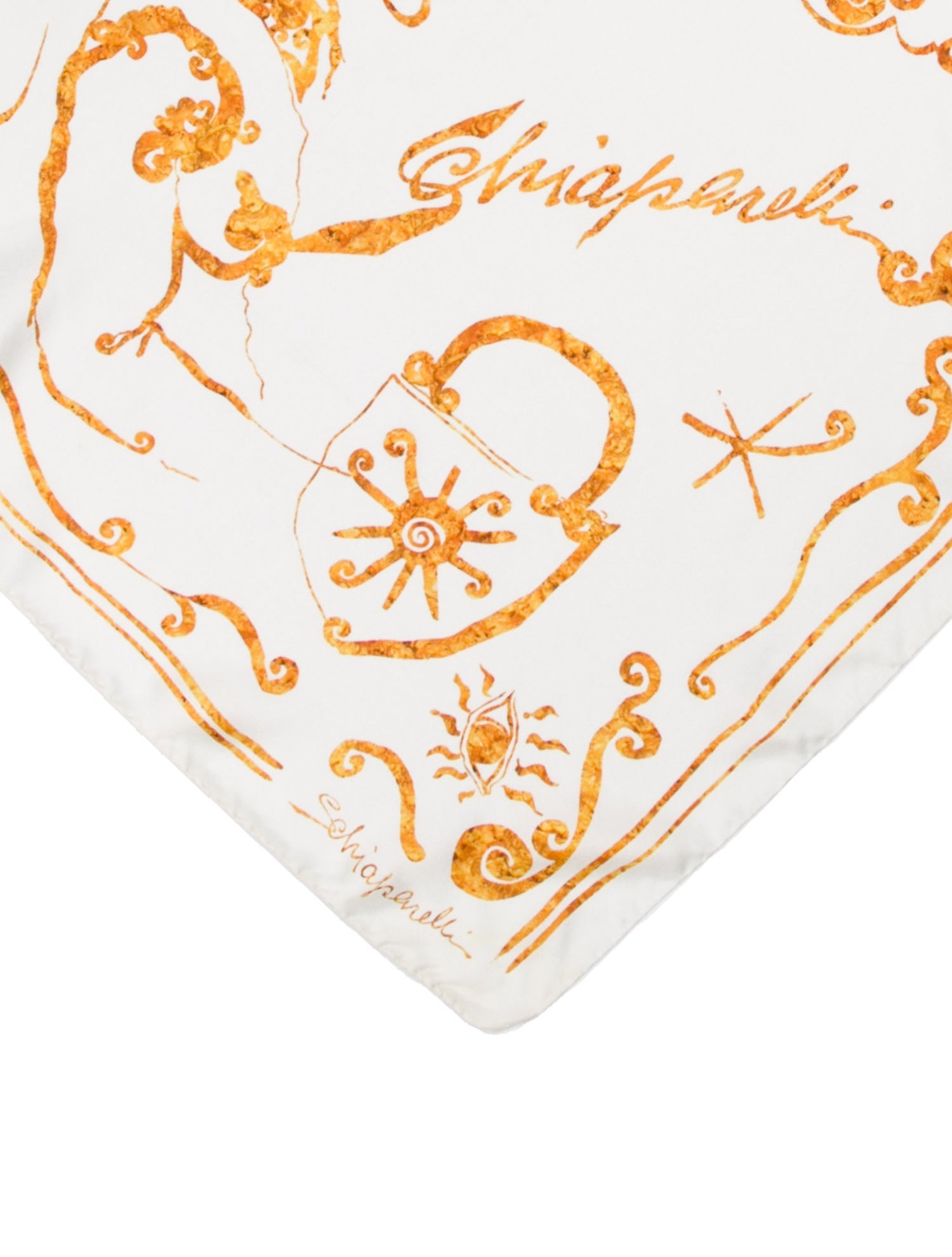 Schiaparelli Silk Printed Scarf
