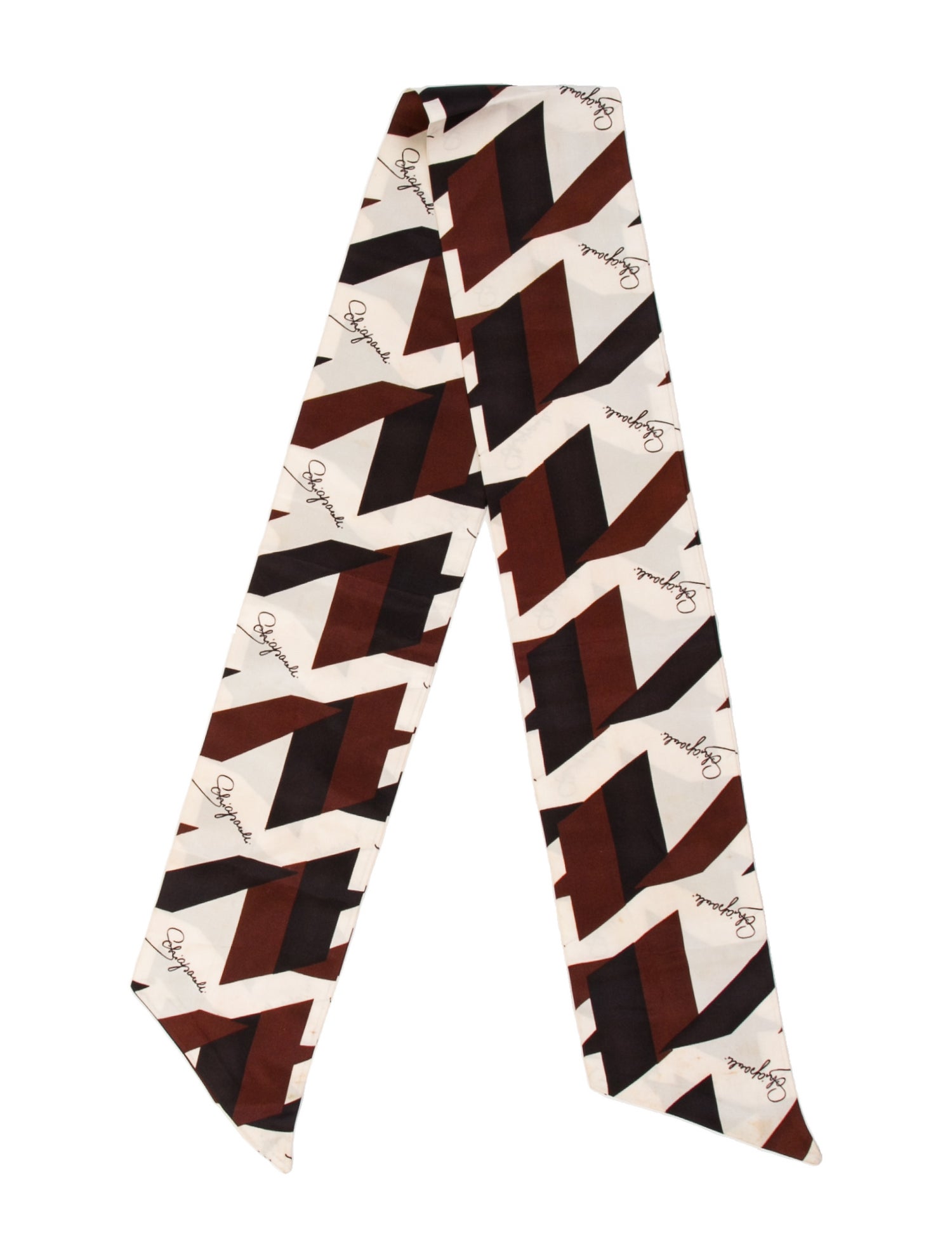 Schiaparelli Silk Printed Bandeau