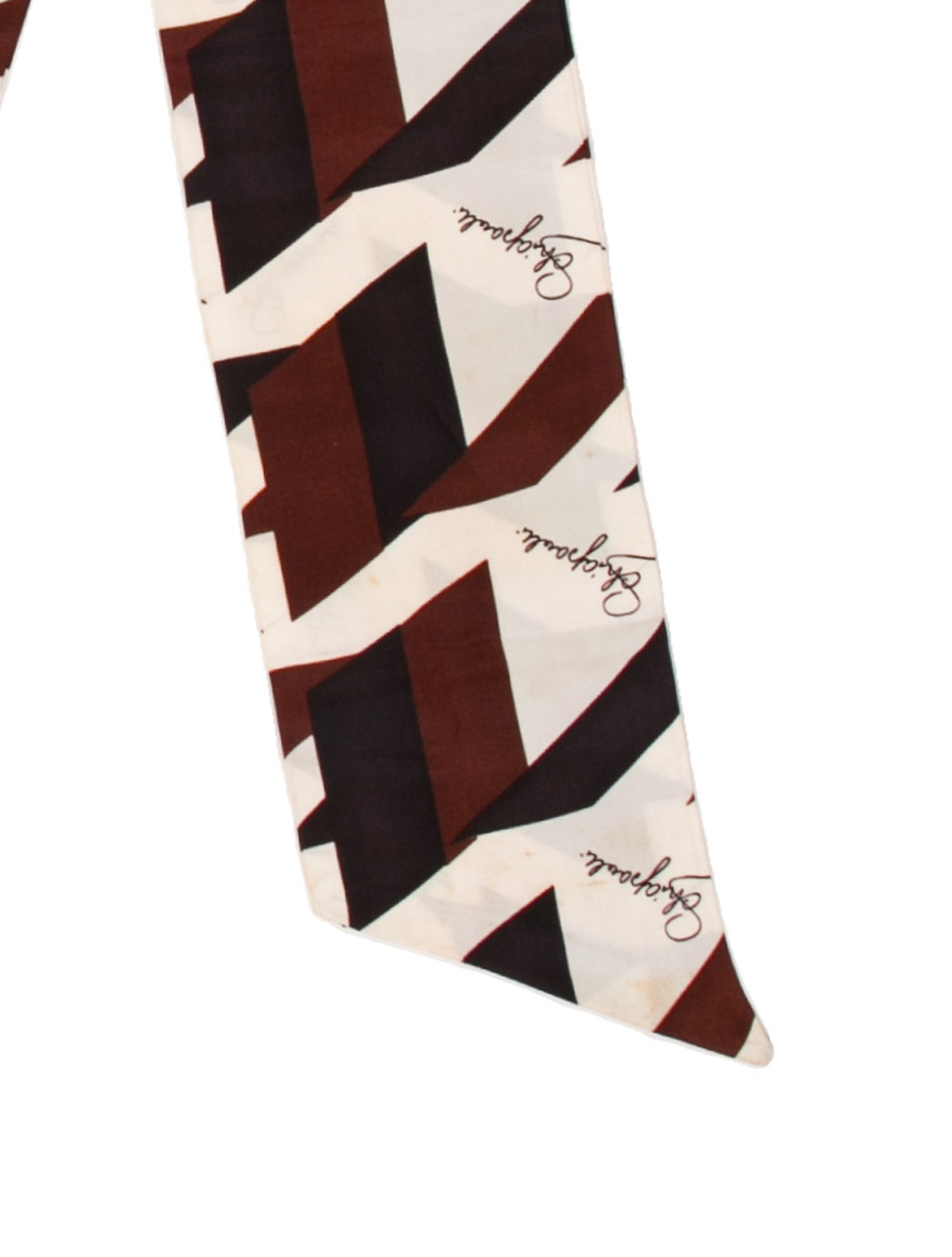 Schiaparelli Silk Printed Bandeau