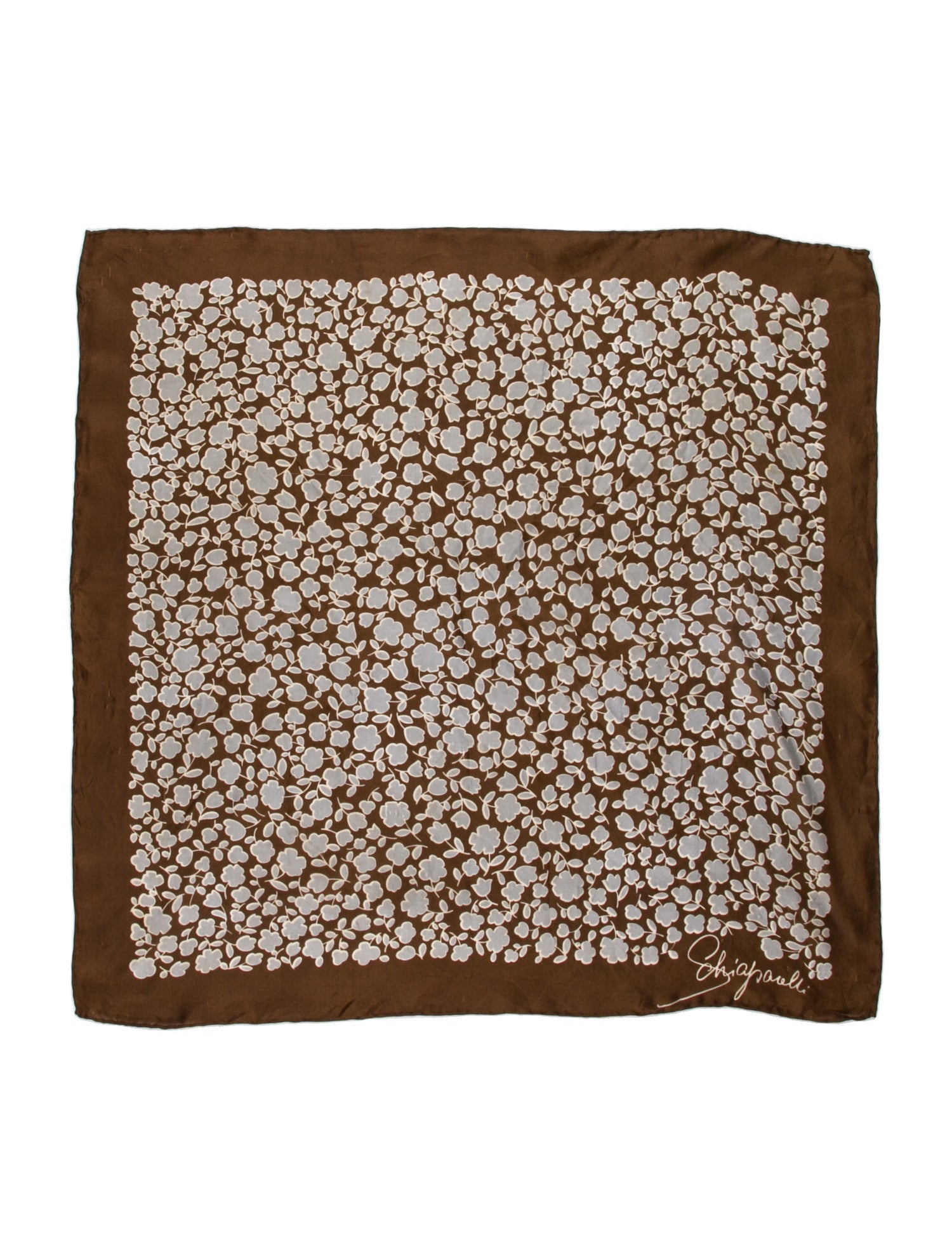 Schiaparelli Silk Printed Scarf