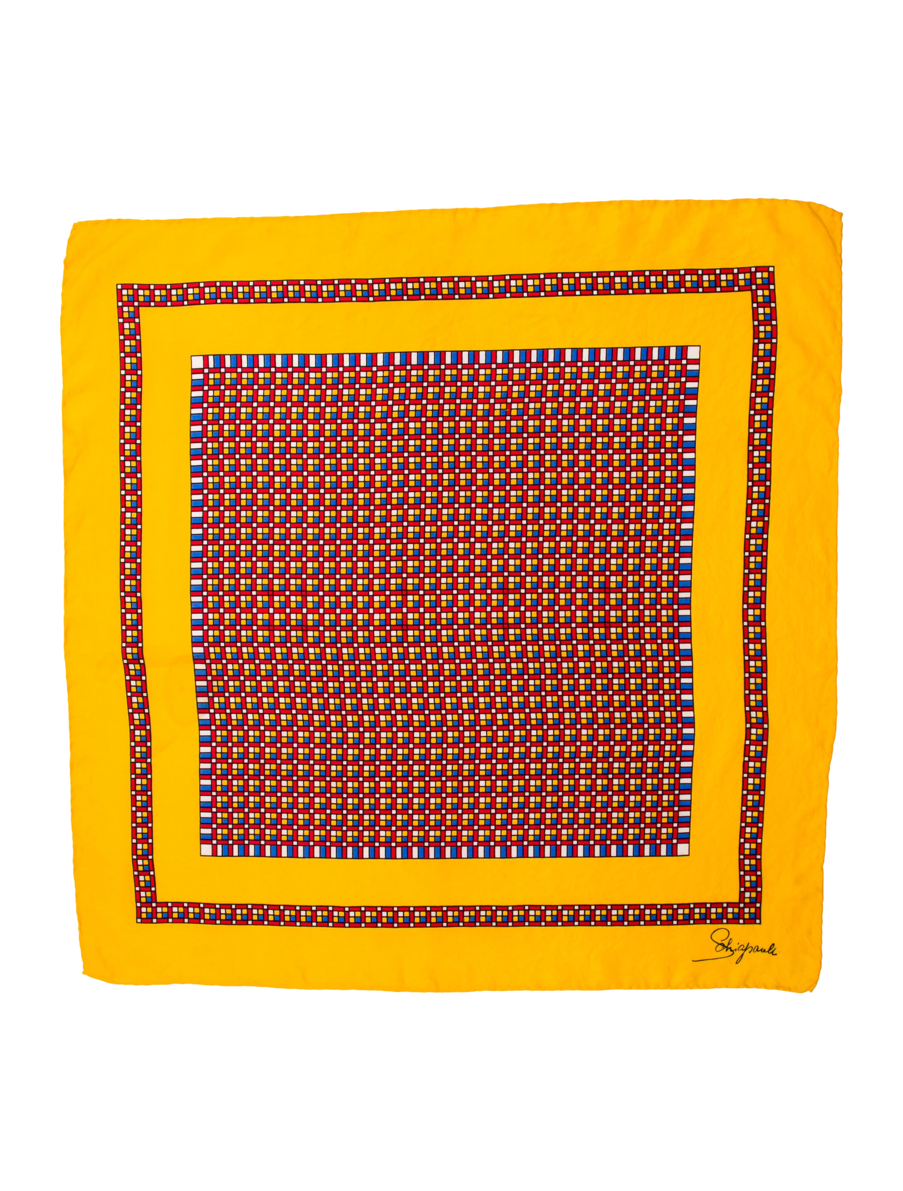 Schiaparelli Silk Printed Scarf