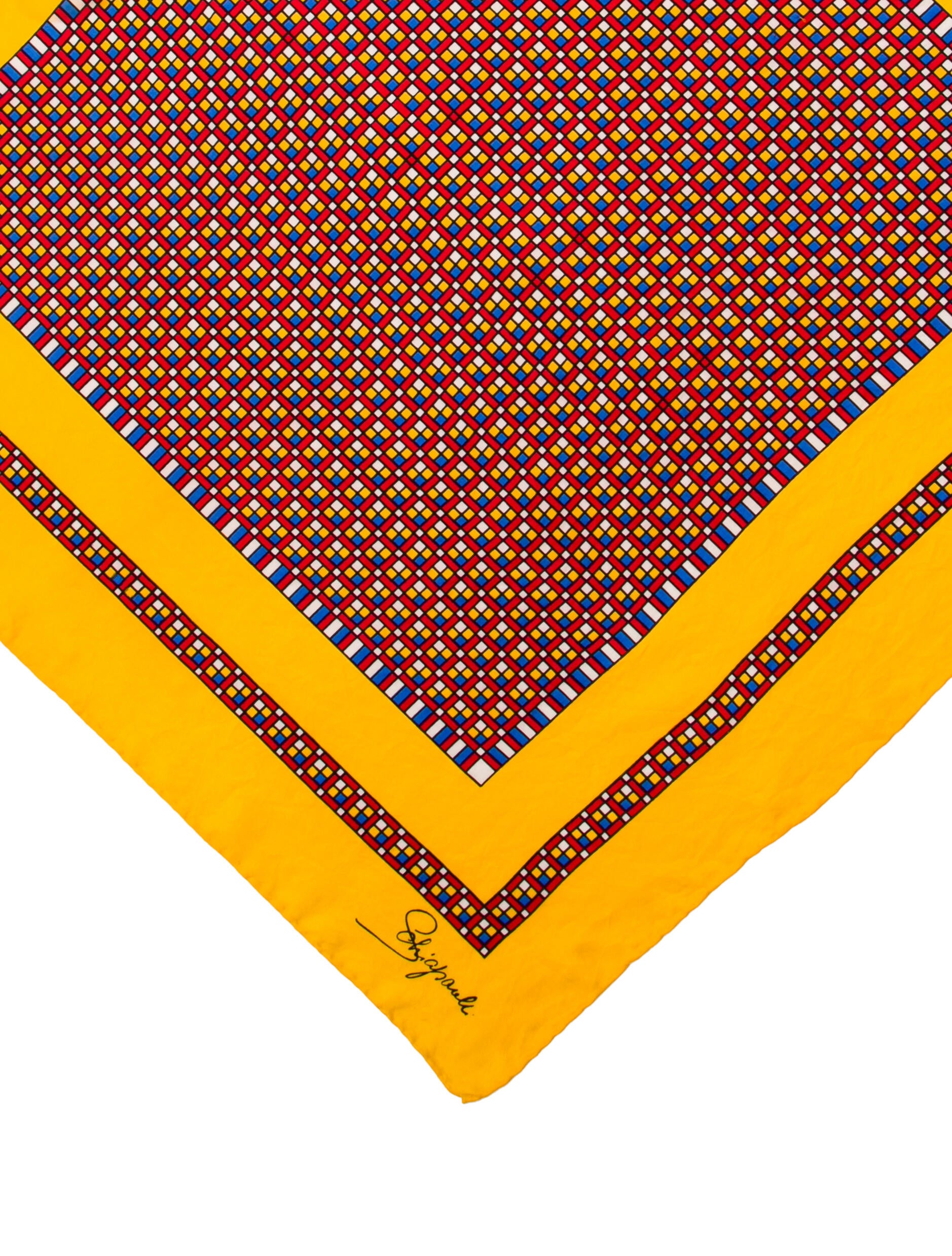 Schiaparelli Silk Printed Scarf