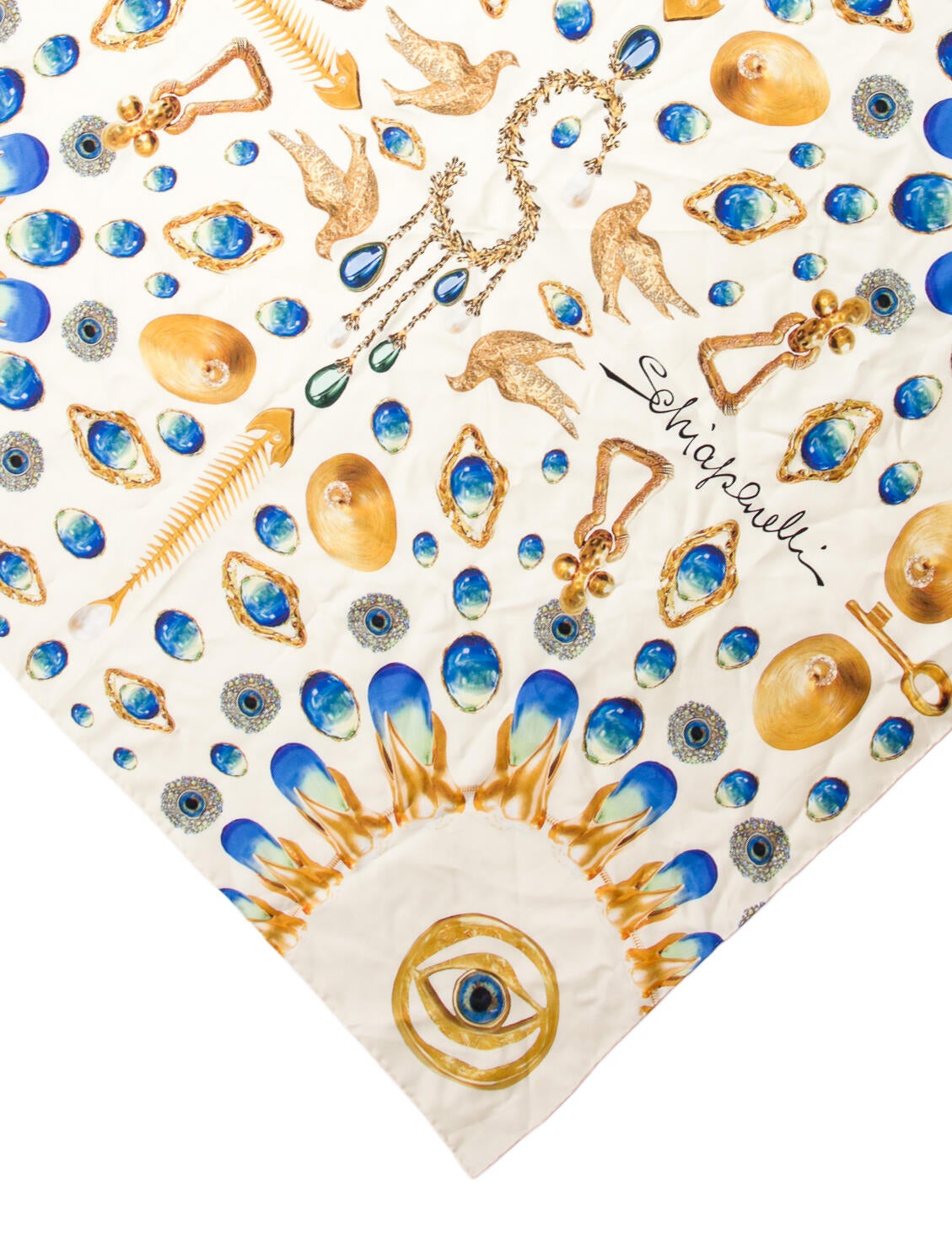 Schiaparelli Silk Printed Scarf