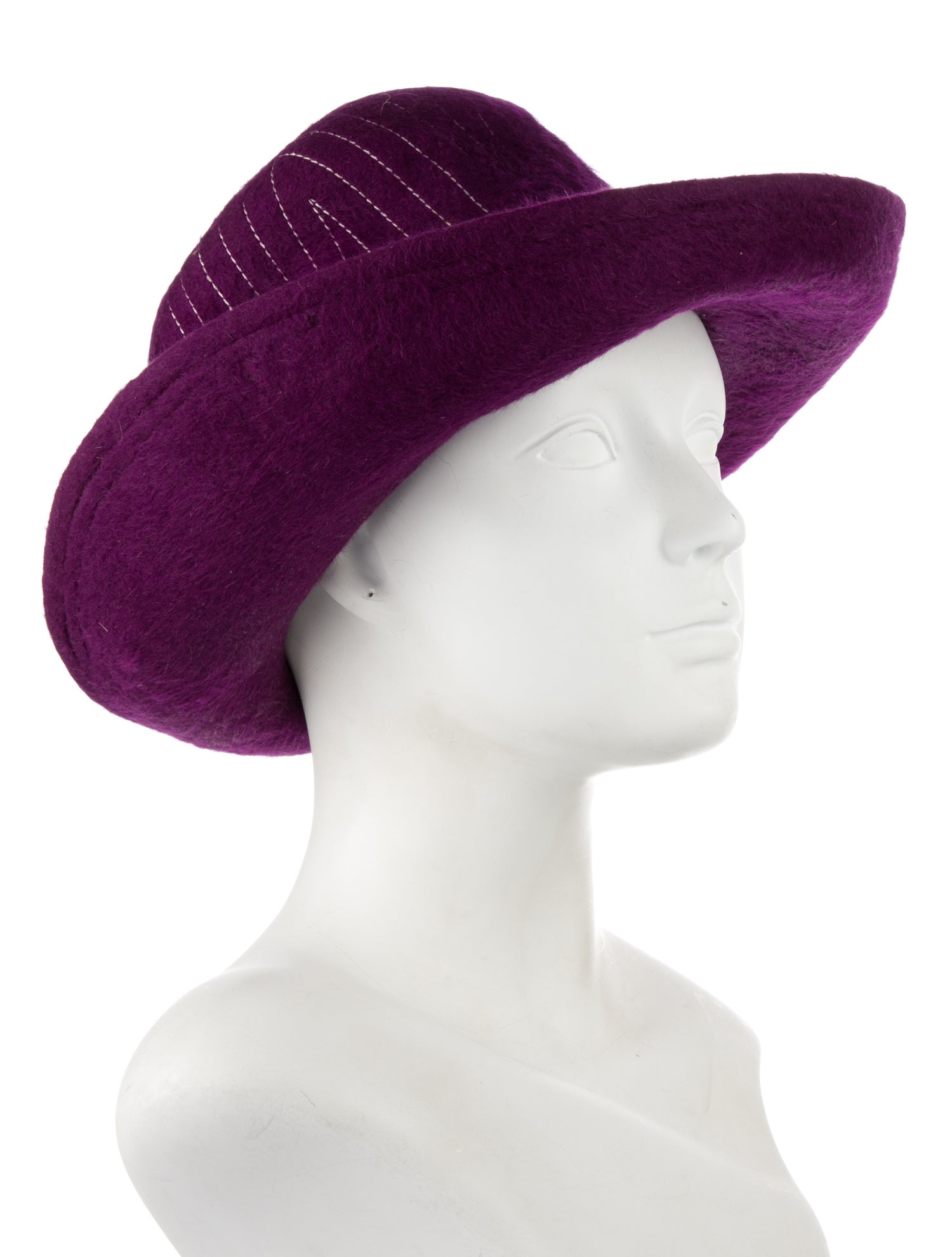 Schiaparelli Felt Gambler Hat