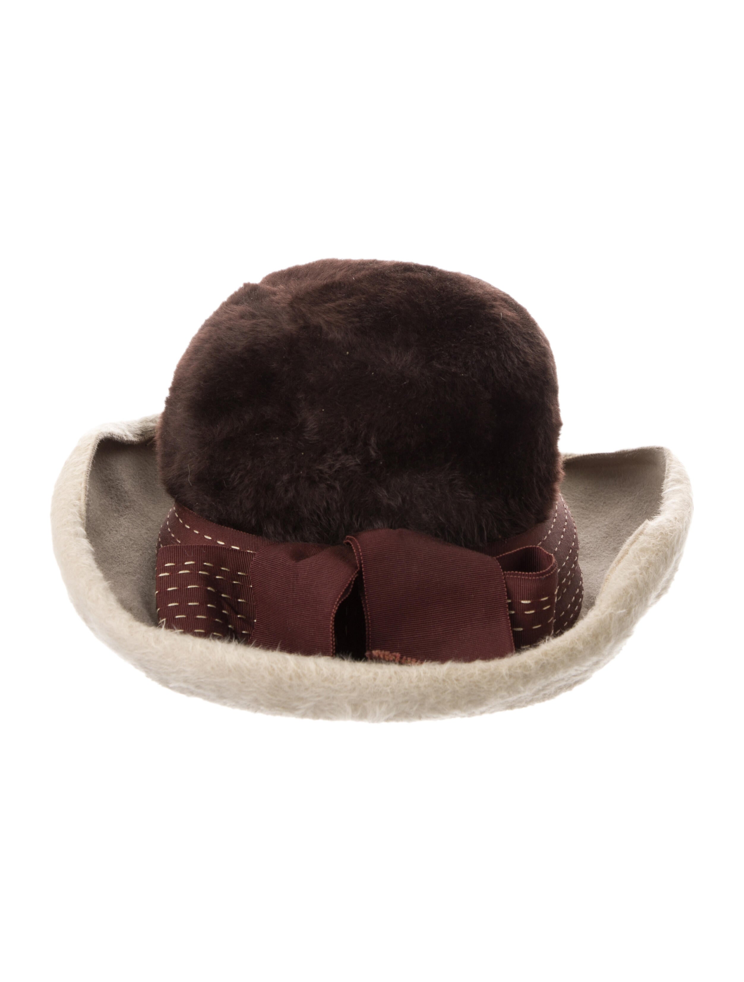Schiaparelli Felt Gambler Hat