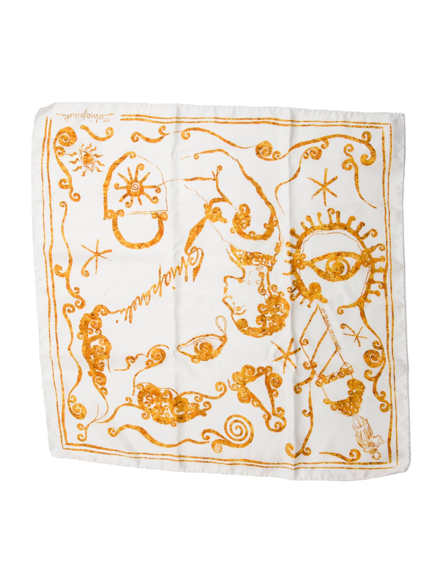 Schiaparelli Printed Scarf