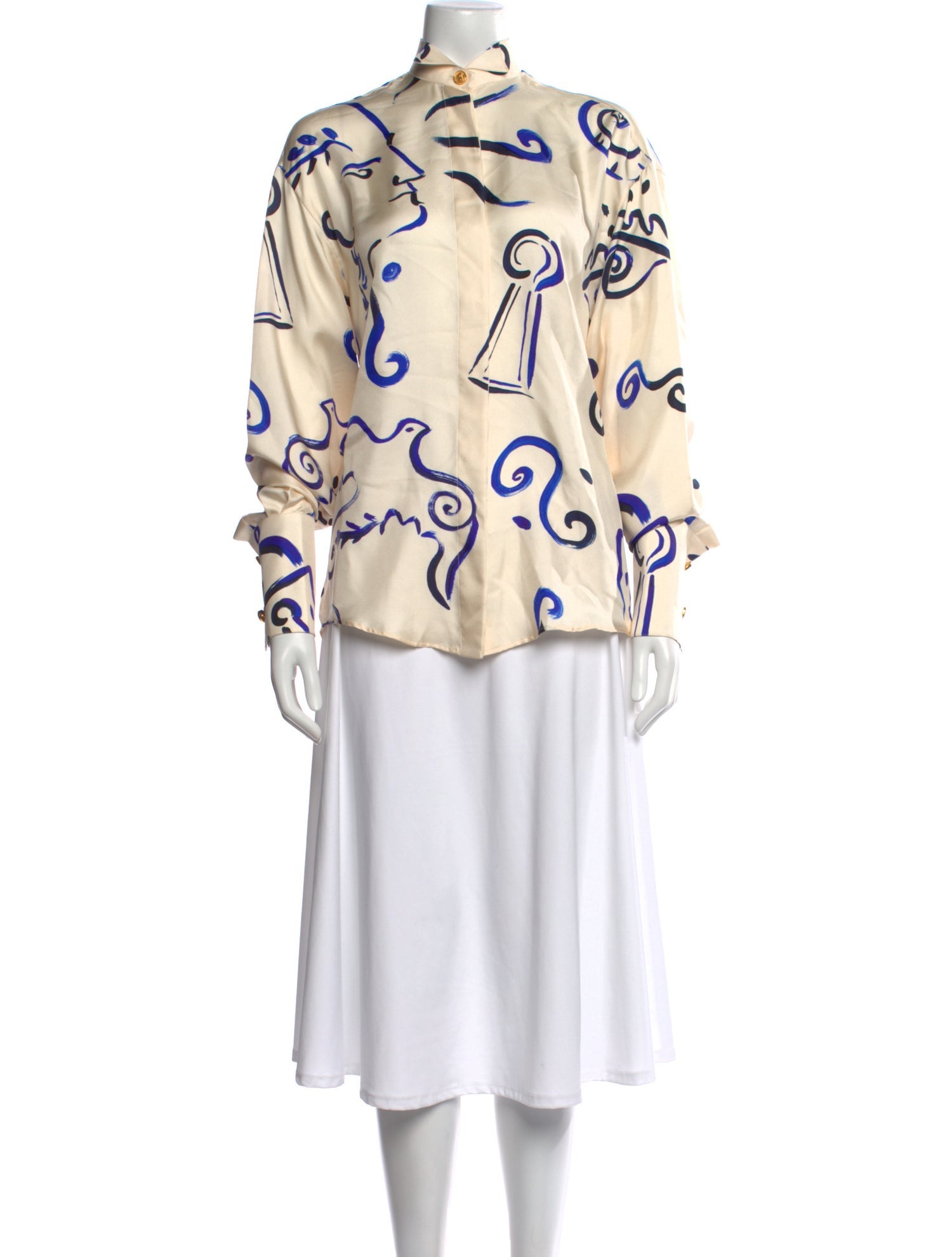 Schiaparelli 2024 Silk Blouse