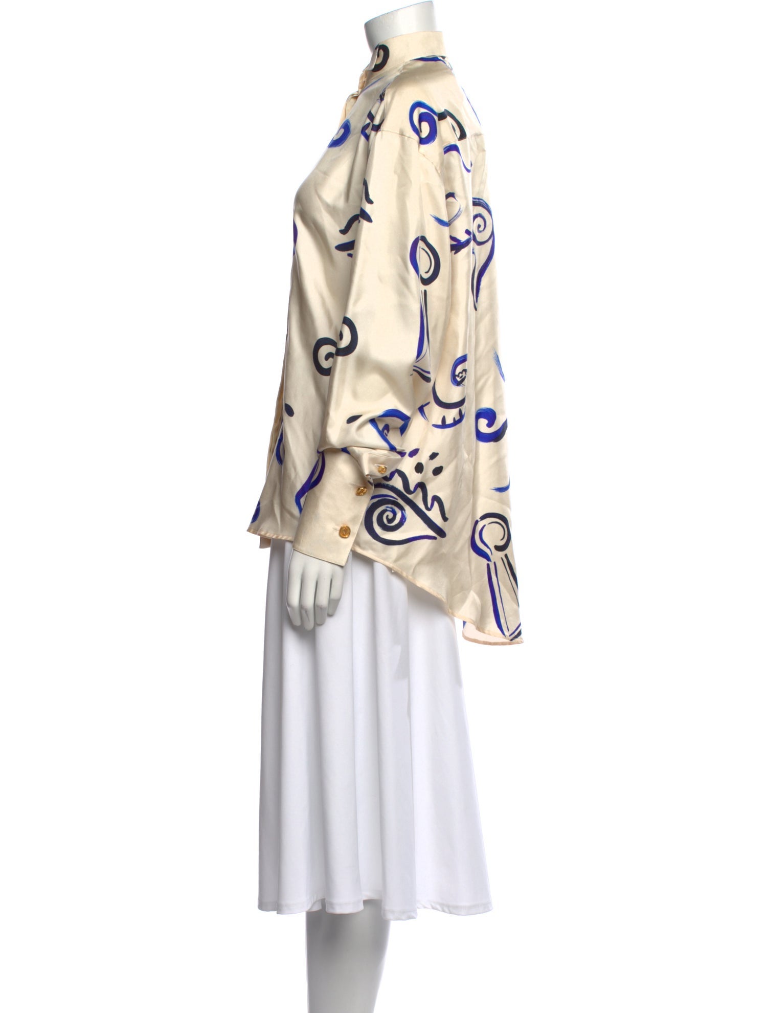 Schiaparelli 2024 Silk Blouse