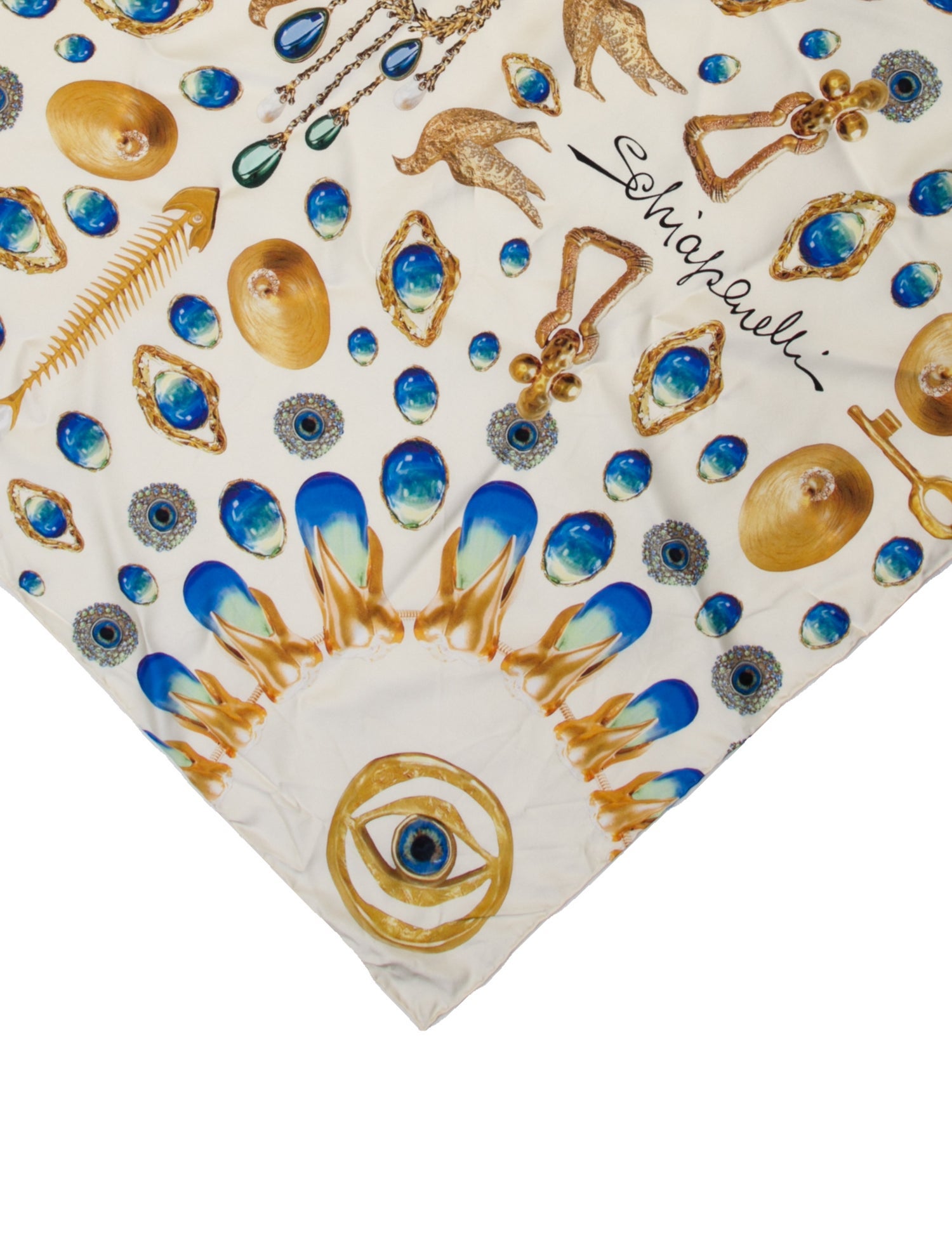 Schiaparelli Silk Printed Scarf