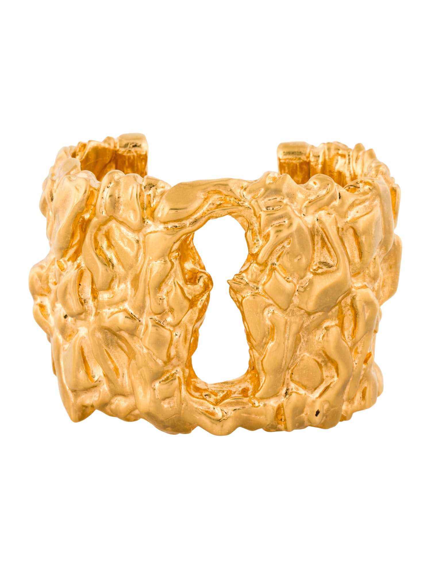 Schiaparelli Keyhole Cuff Bracelet