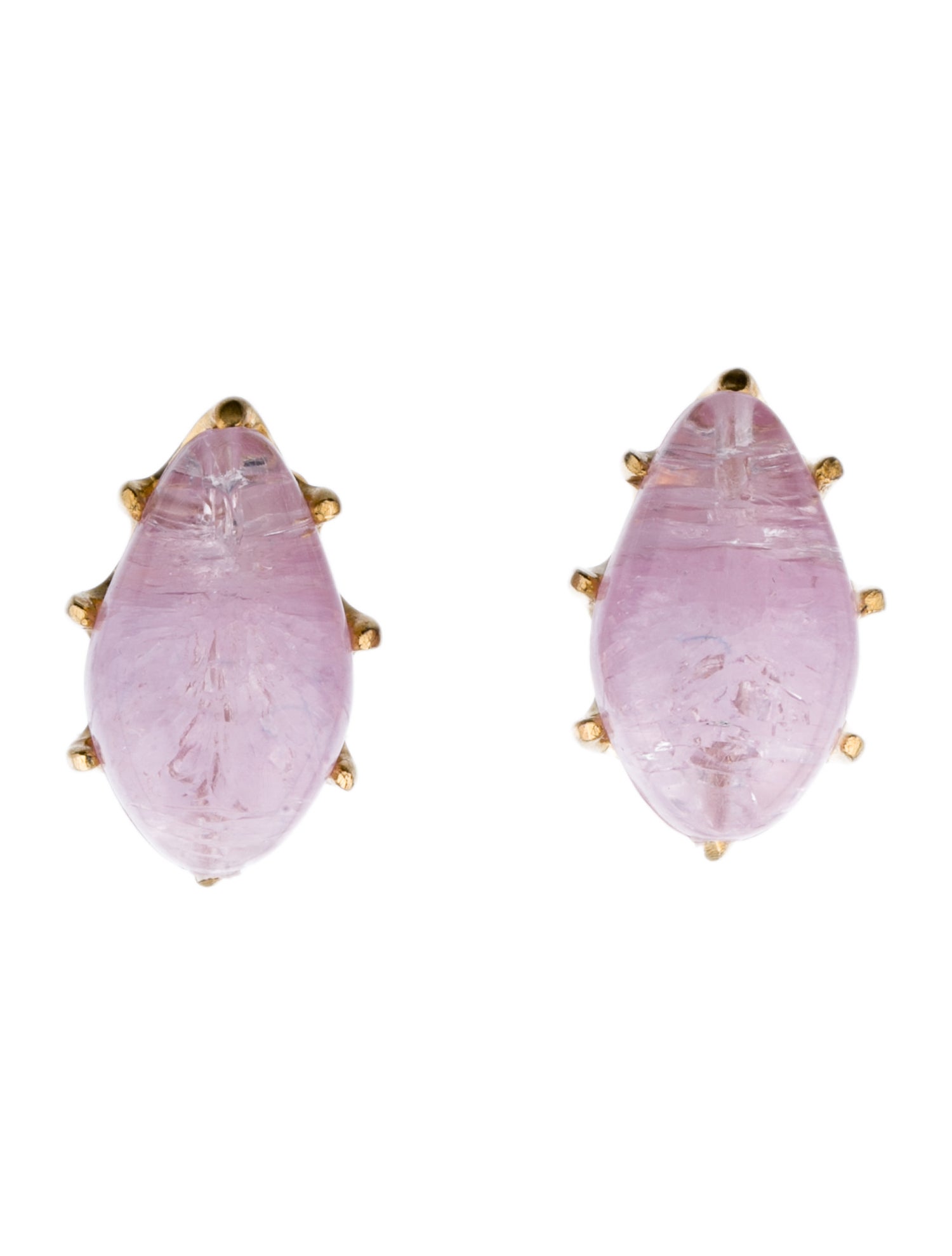 Schiaparelli Vintage Resin Clip-On Earrings