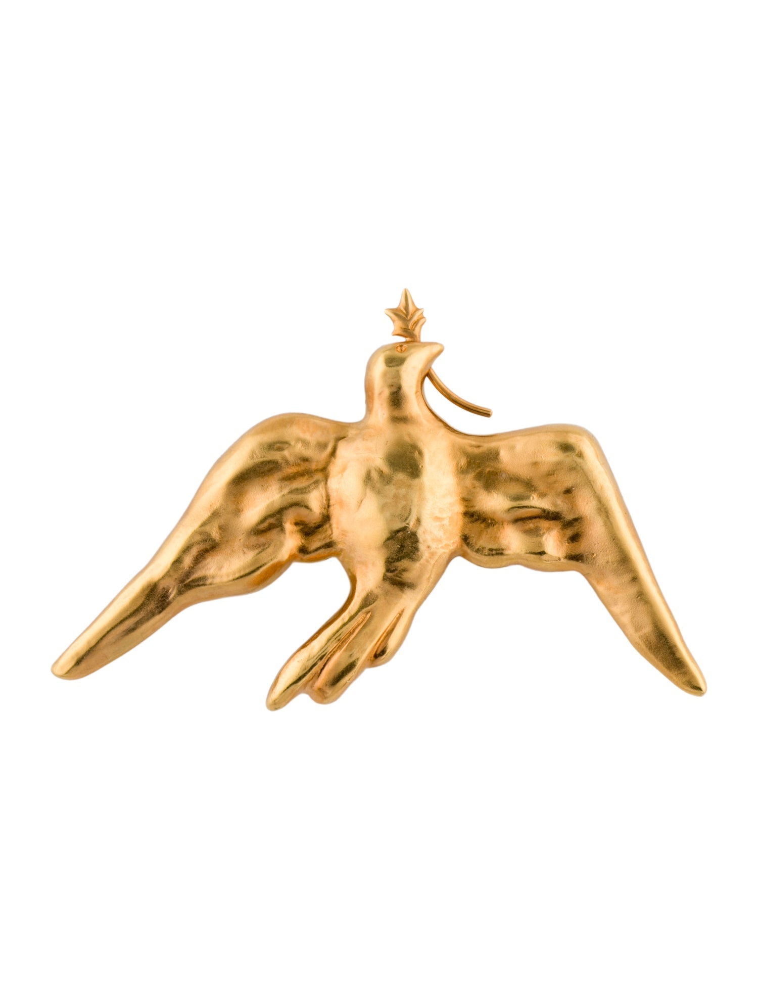 Schiaparelli Dove Pin Brooch