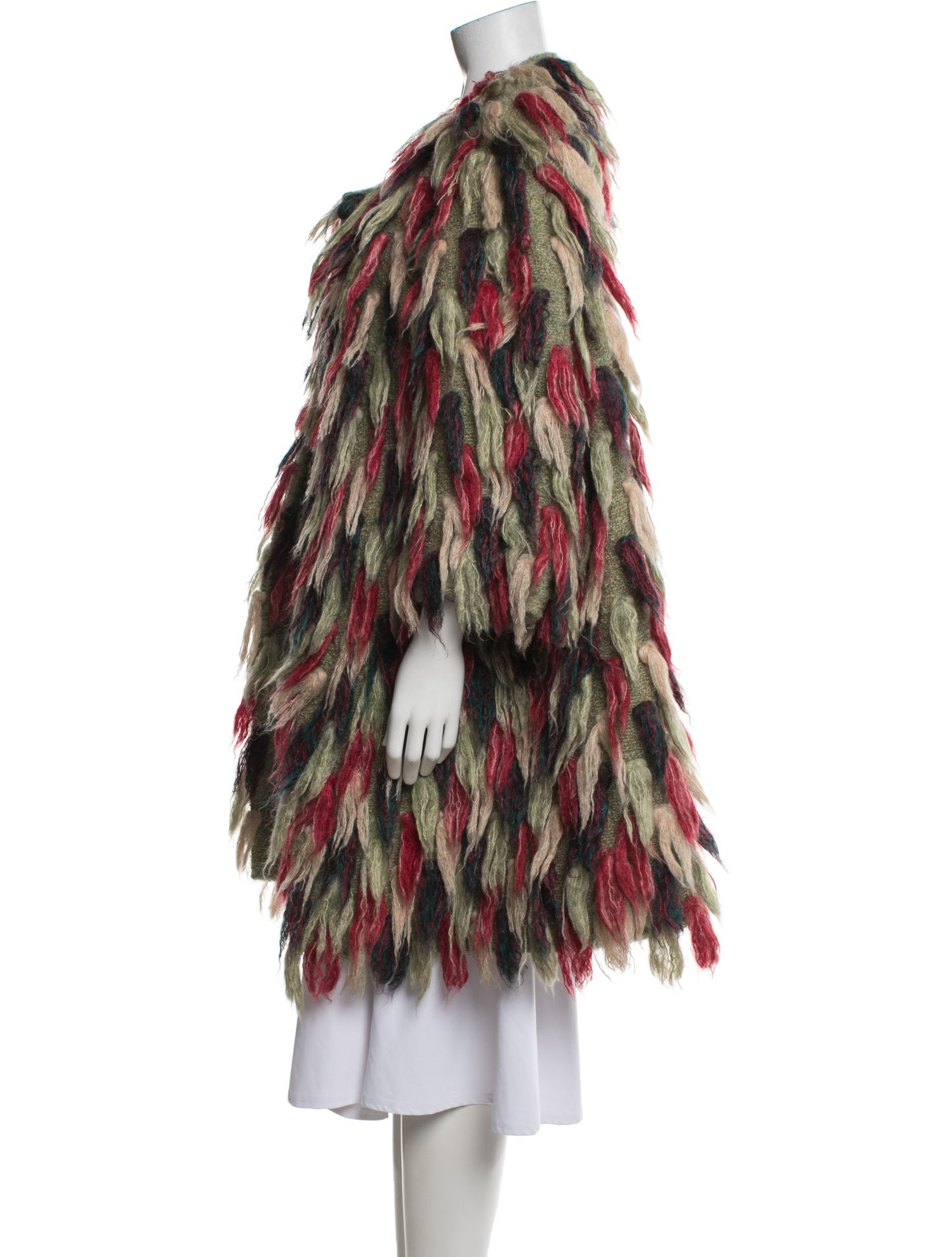 Prada Leopard Print Calf Hair Coat - Brown Coats, Clothing