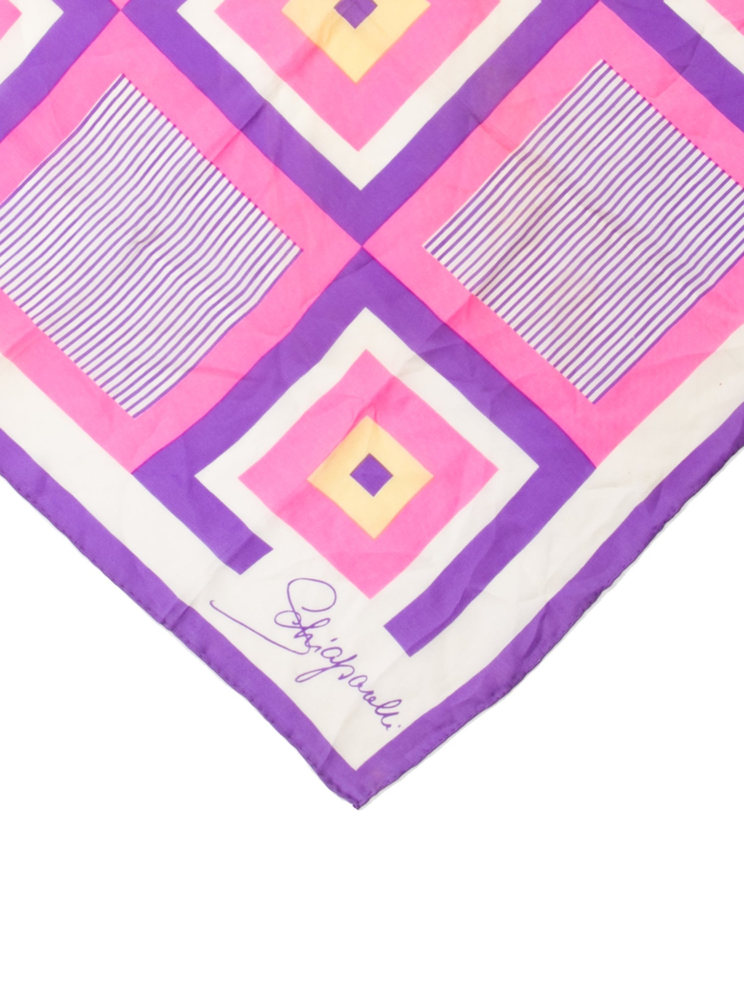 Schiaparelli Silk Printed Bandana