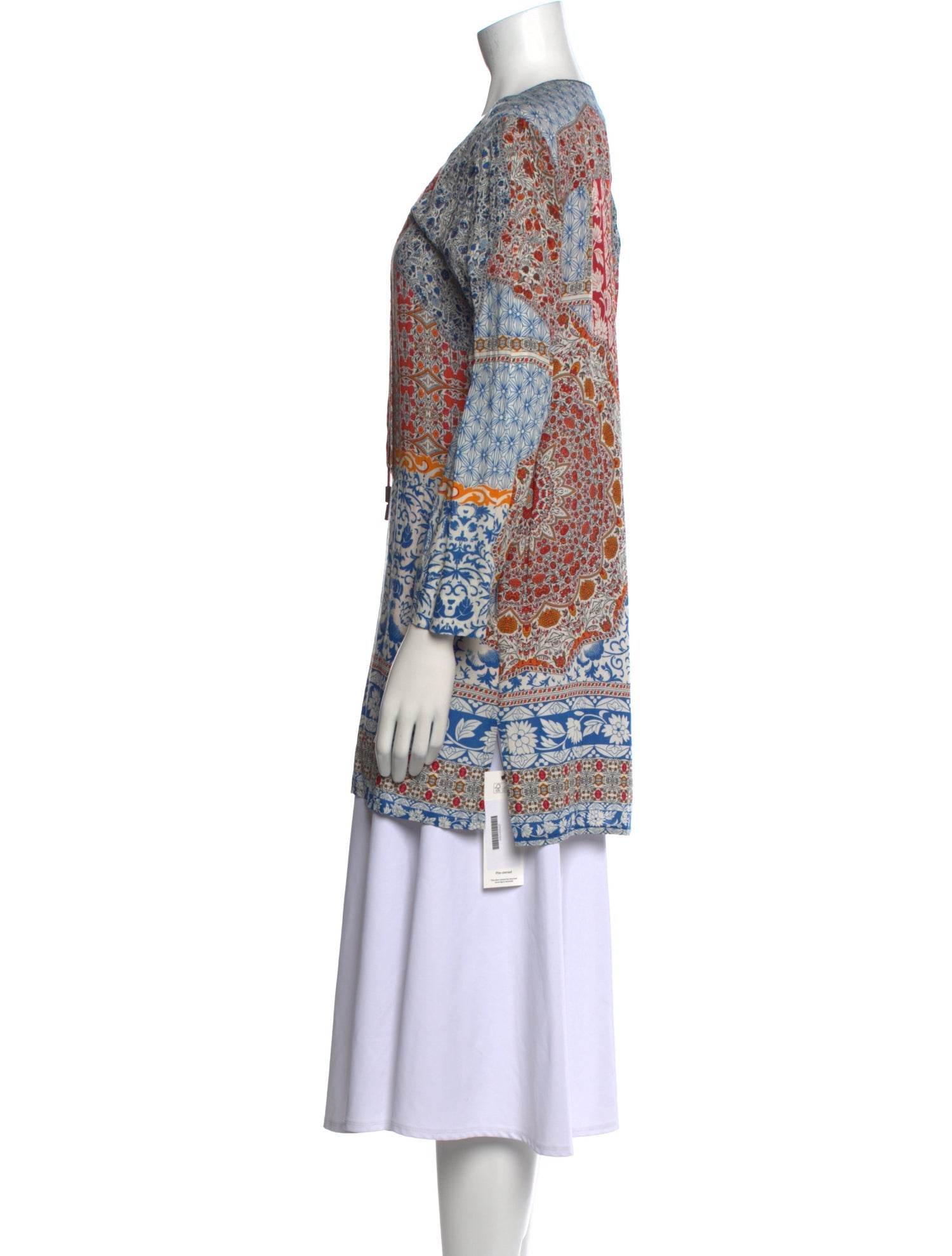 Schneiders Salzburg Paisley Print Scoop Neck Tunic