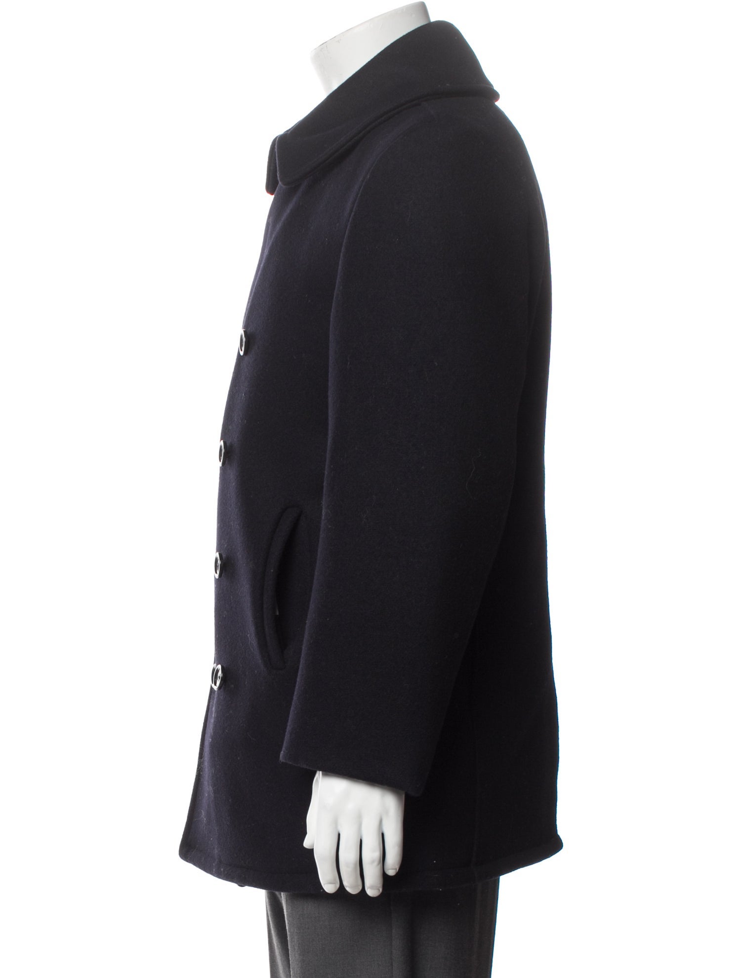 Schott NYC Wool Peacoat