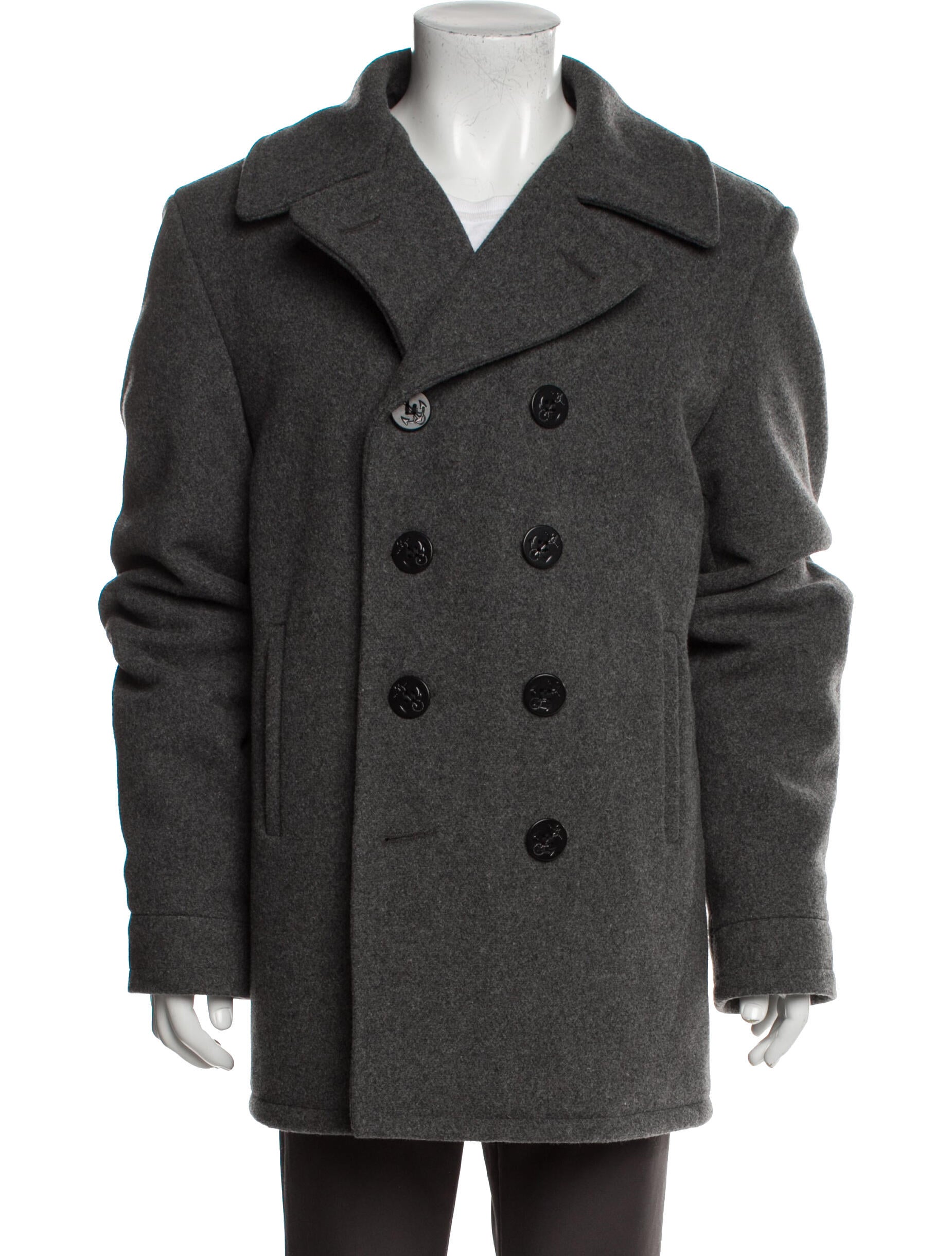 Schott NYC Wool Peacoat