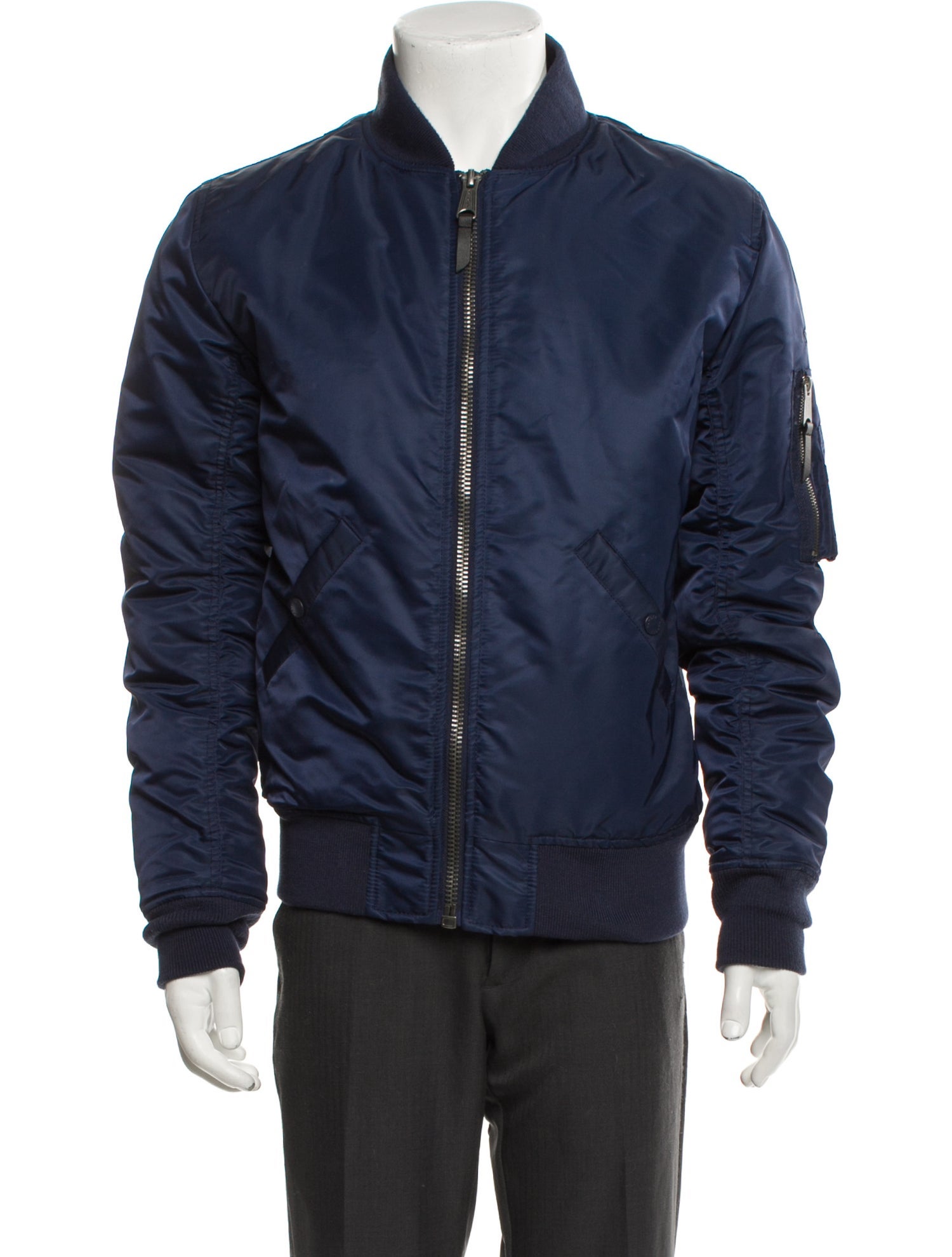Schott NYC Nylon Flight Puffer Coat