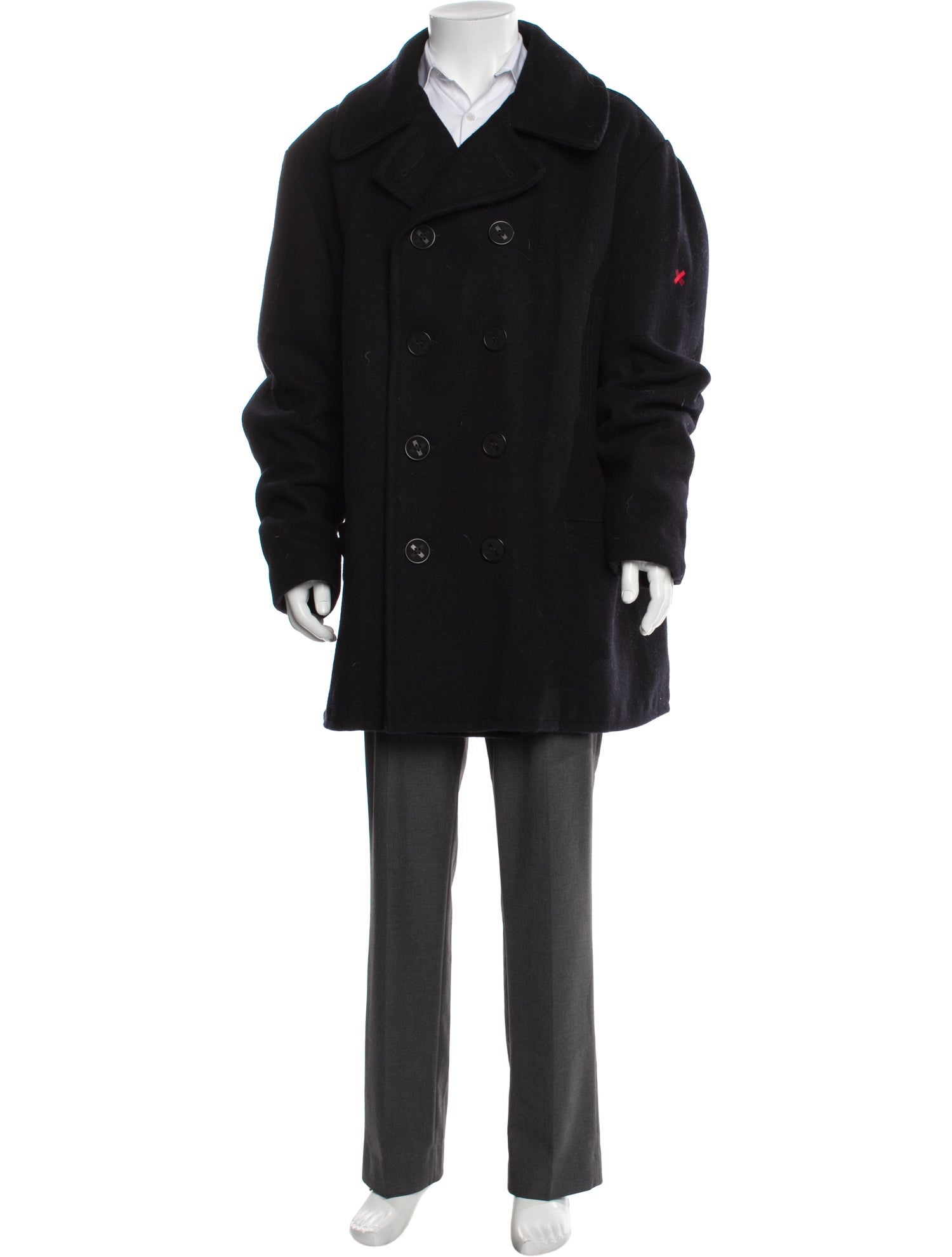 Schott NYC Wool Peacoat