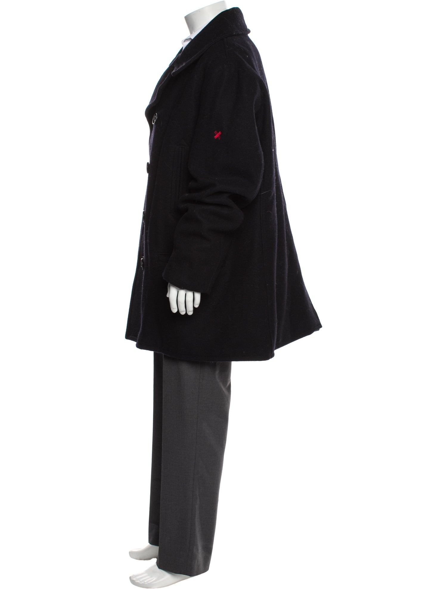 Schott NYC Wool Peacoat