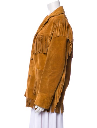 Schott NYC Leather Utility Jacket