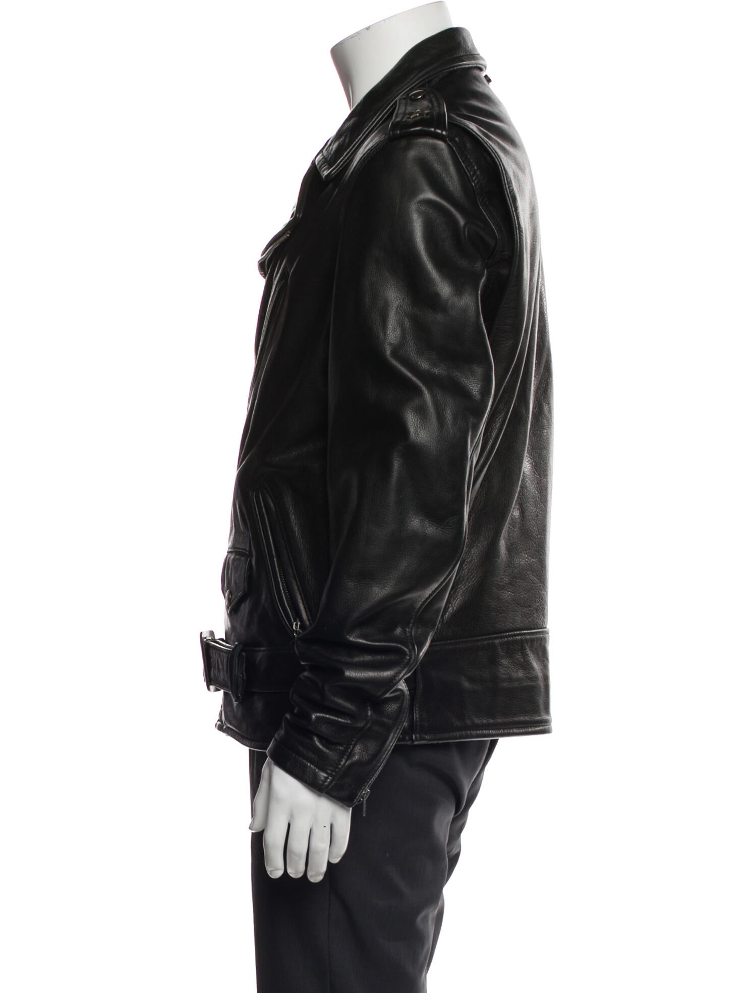 Schott NYC Leather Moto Jacket
