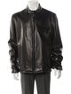 Schott NYC 530 Waxed Natural Pebbled Cowhide Café Leather Moto Jacket