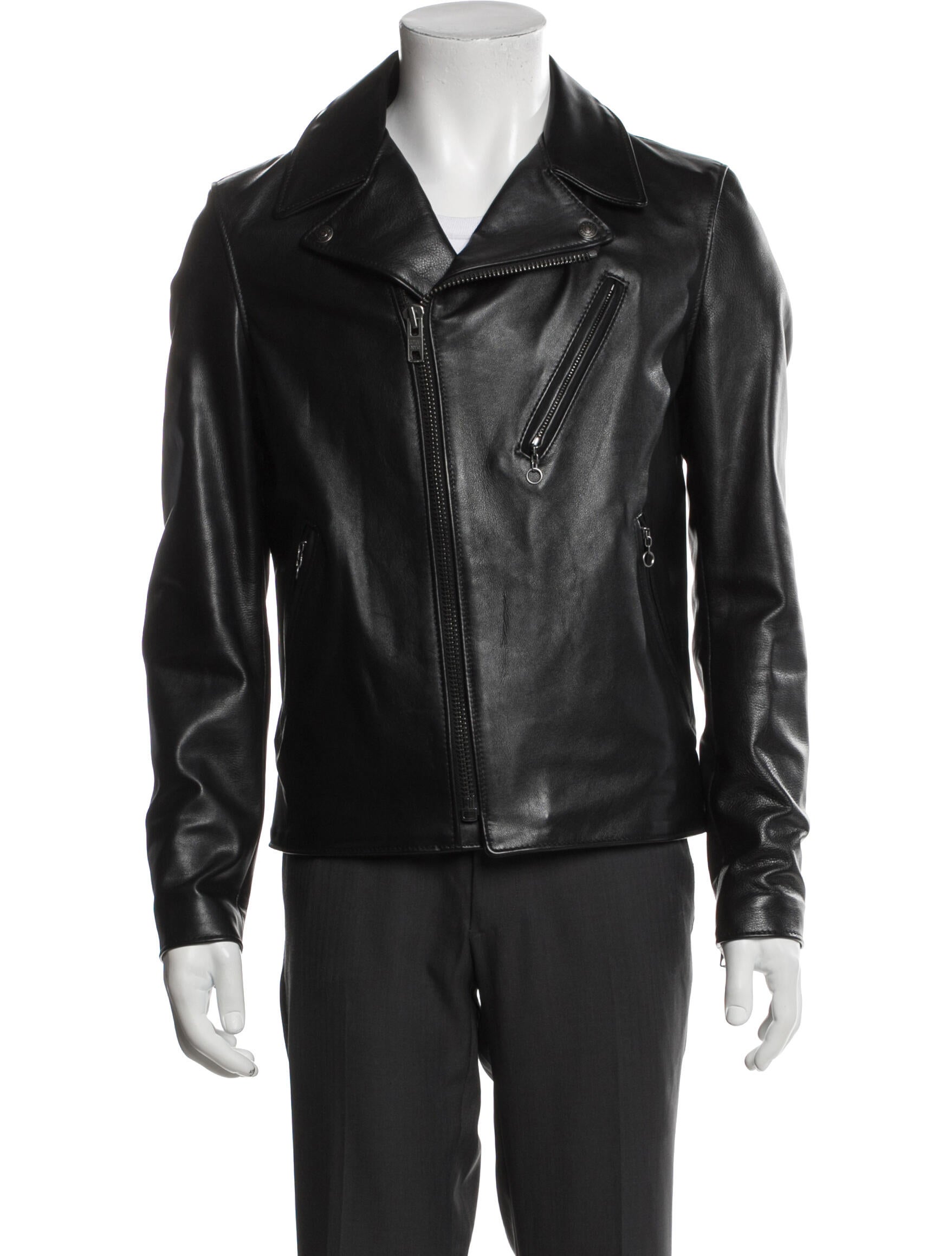 Schott NYC Leather Moto Jacket