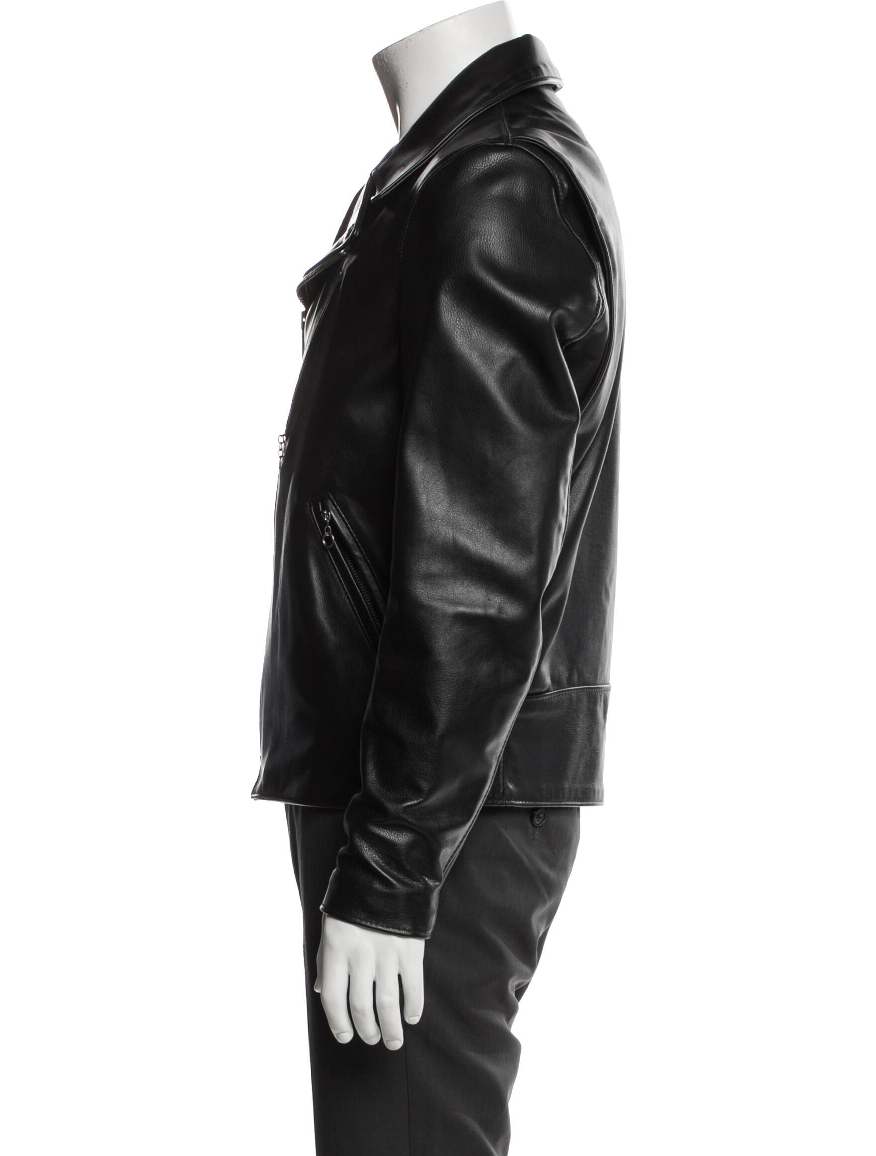 Schott NYC Leather Moto Jacket