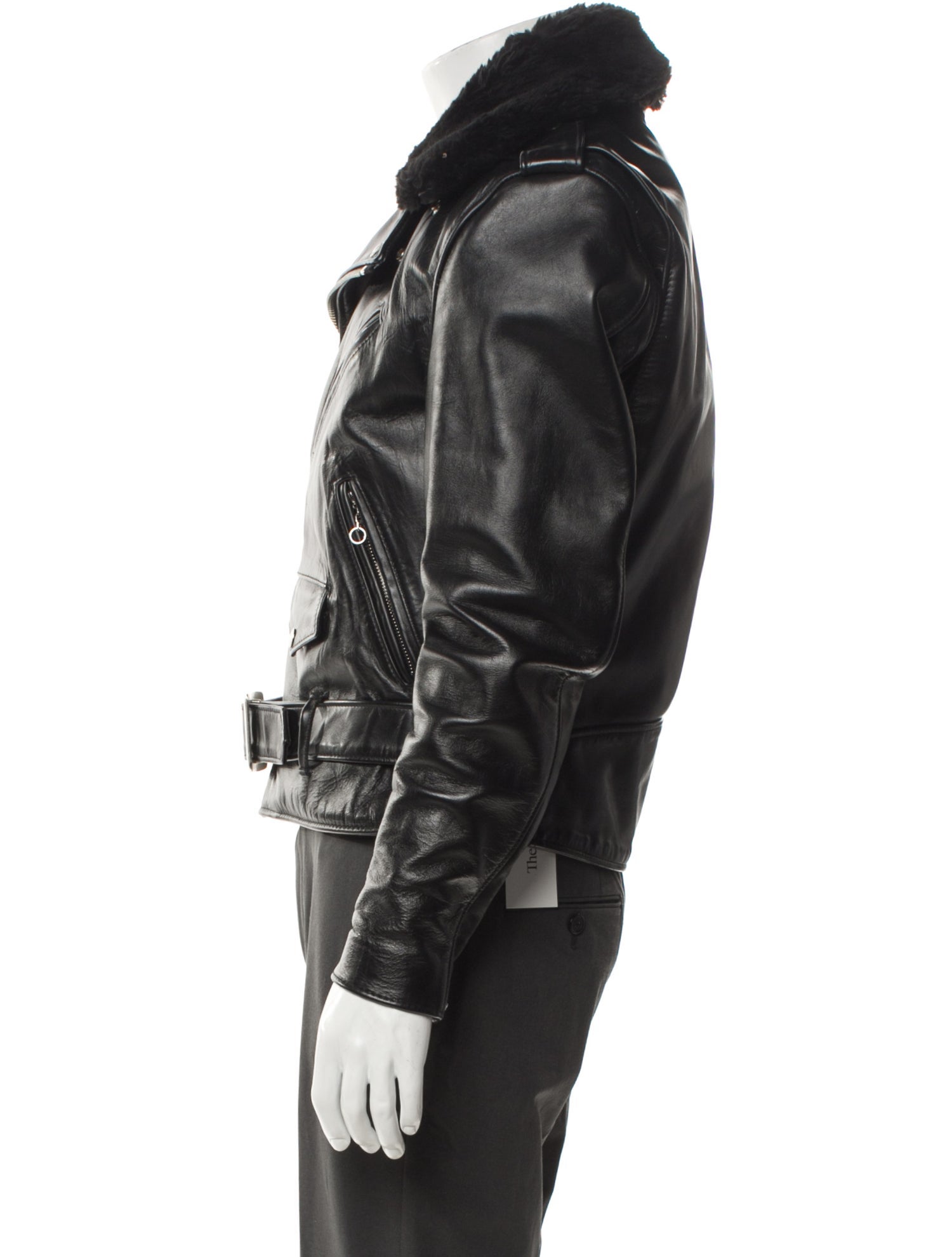 Schott NYC Leather Moto Jacket