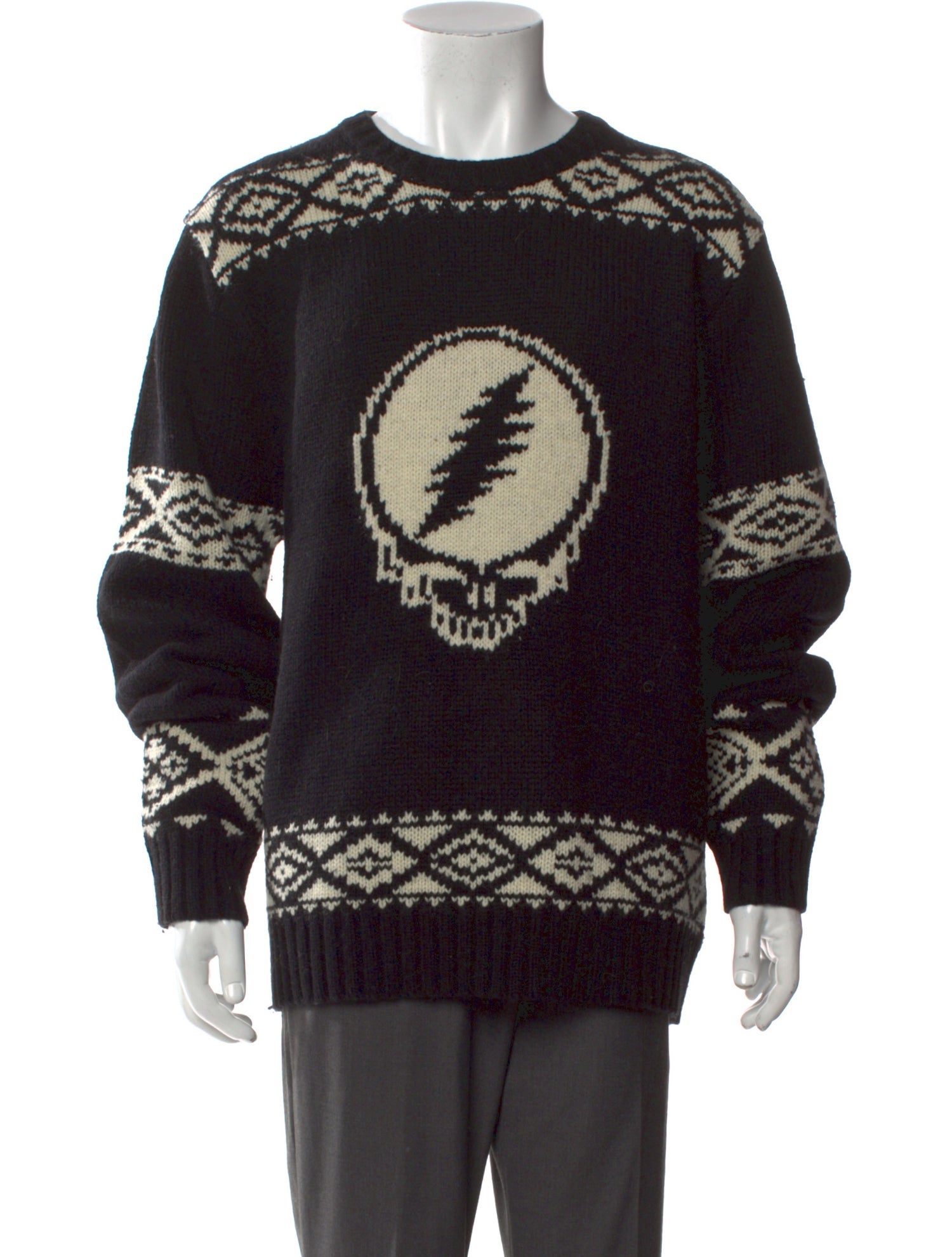 Schott NYC Wool Printed Pullover