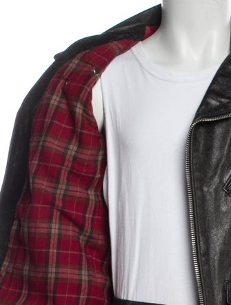 Schott NYC Leather Moto Jacket