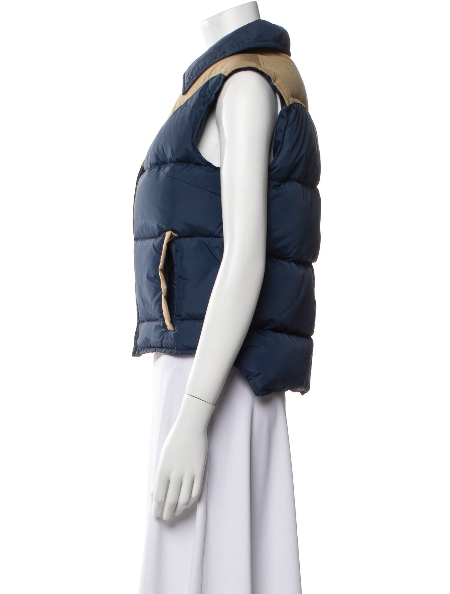 Schott NYC Colorblock Pattern Vest